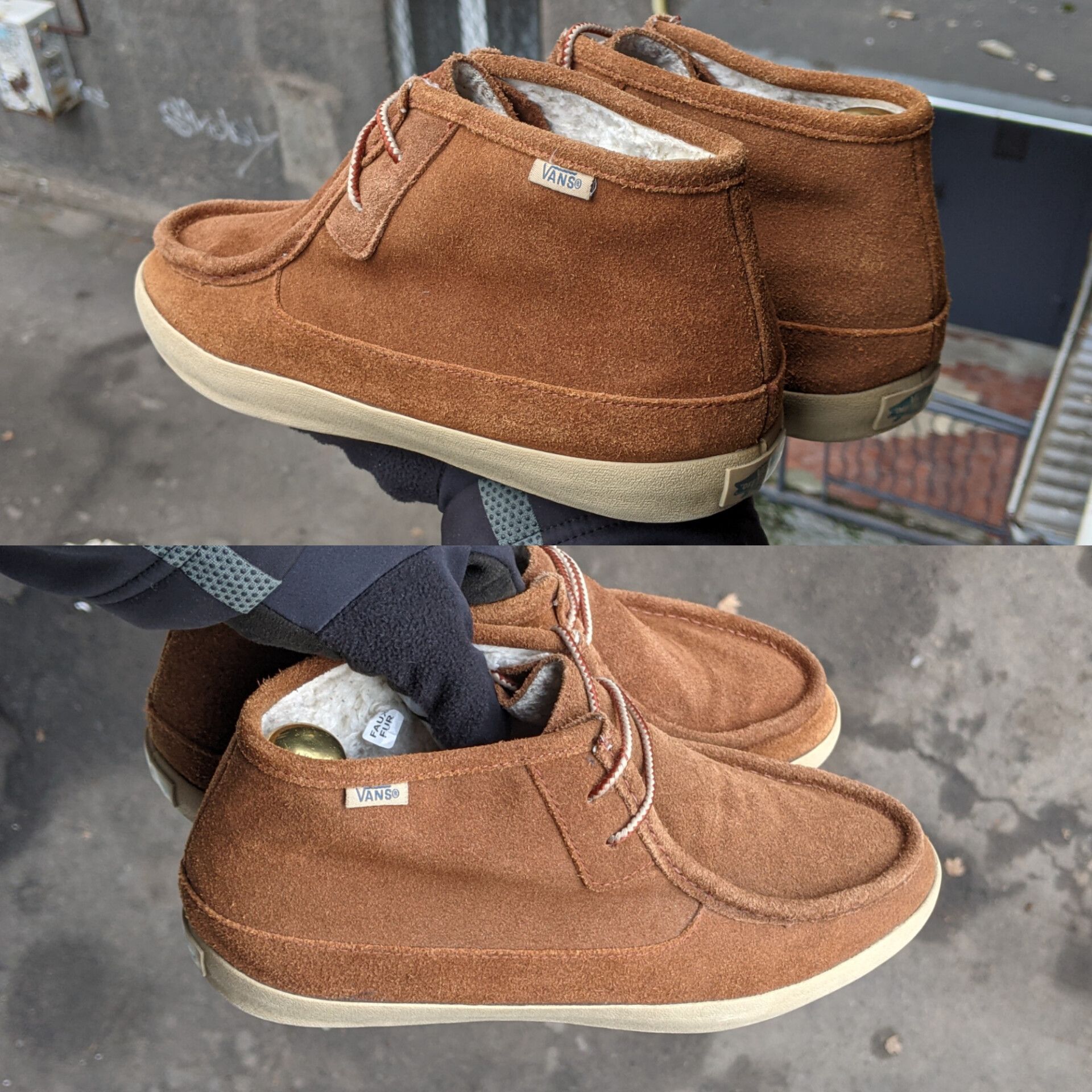 Vans Vans Rata Mid Fleece Chukka Shoes Timberland Polo Clarks UGG Size US 11 / EU 44 - 4 Thumbnail