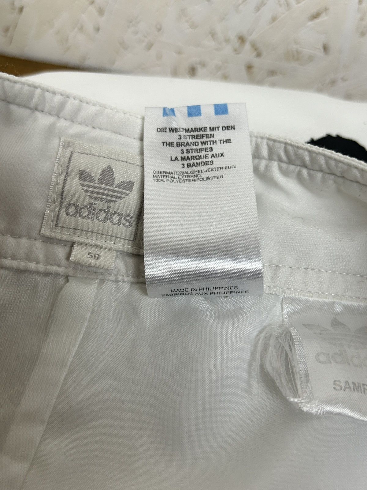 Adidas Vintage Adidas Marc Gonzales Sample Shorts Skate White 50 Size US 34 / EU 50 - 12 Thumbnail