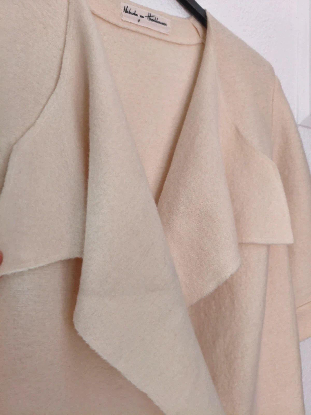 Other Natascha von Hirschhausen oversized boiled wool coat jacket Size ONE SIZE - 4 Thumbnail