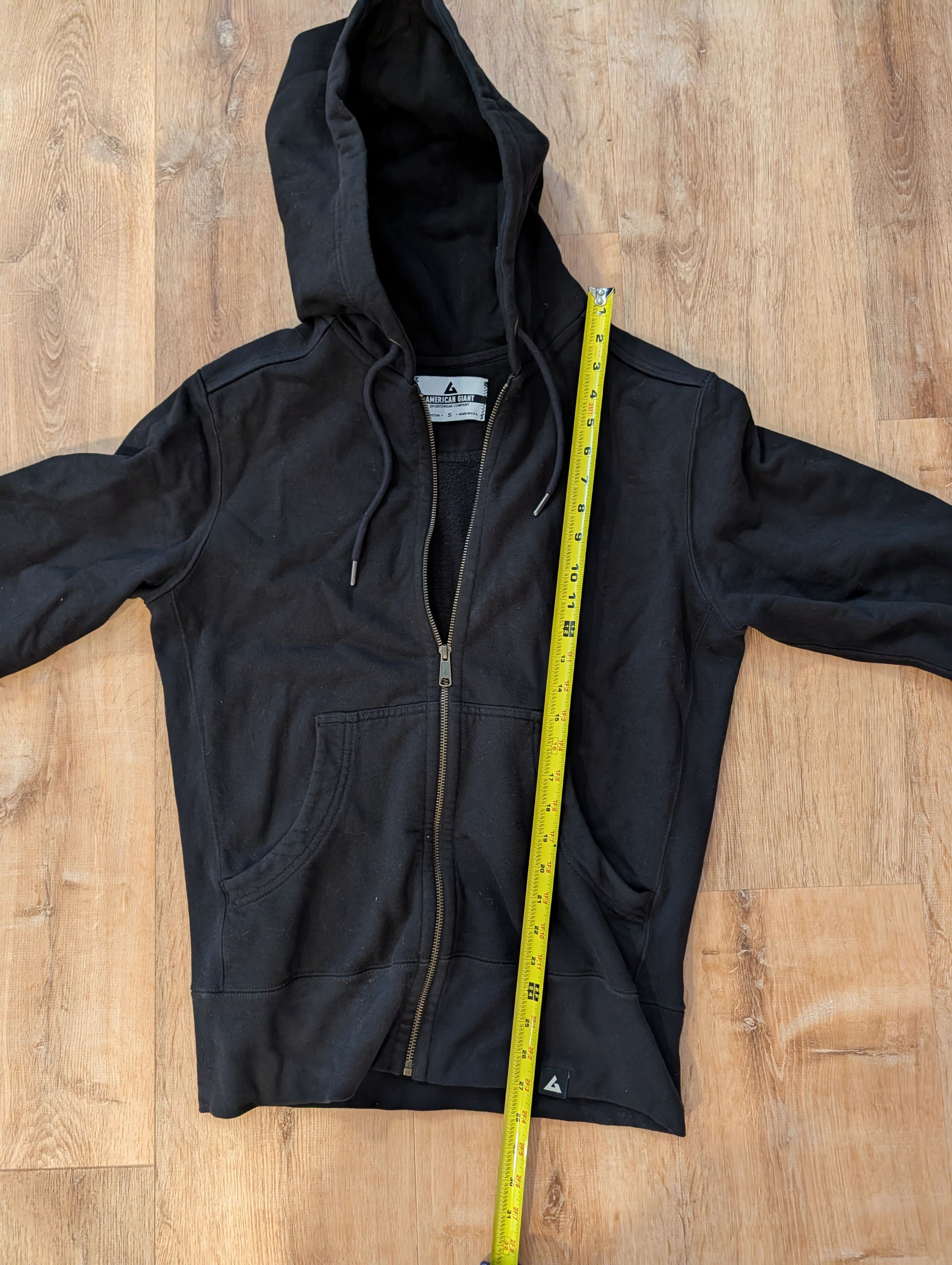 American Giant Men's Classic Full Zip Hoodie Size US S / EU 44-46 / 1 - 4 Thumbnail
