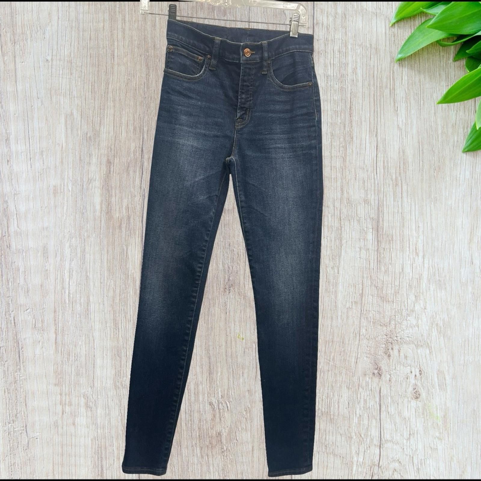 J.Crew J Crew Classic Dark Blue Women's Jeans size 27 Size 27" / US 4 / IT 40 - 1 Thumbnail