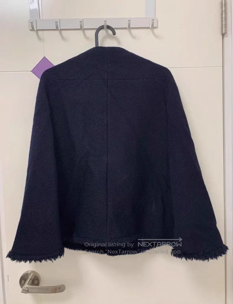 Comme des Garcons Comme Des Garcons Navy Blue Wool Coat Size M / US 6-8 / IT 42-44 - 3 Thumbnail