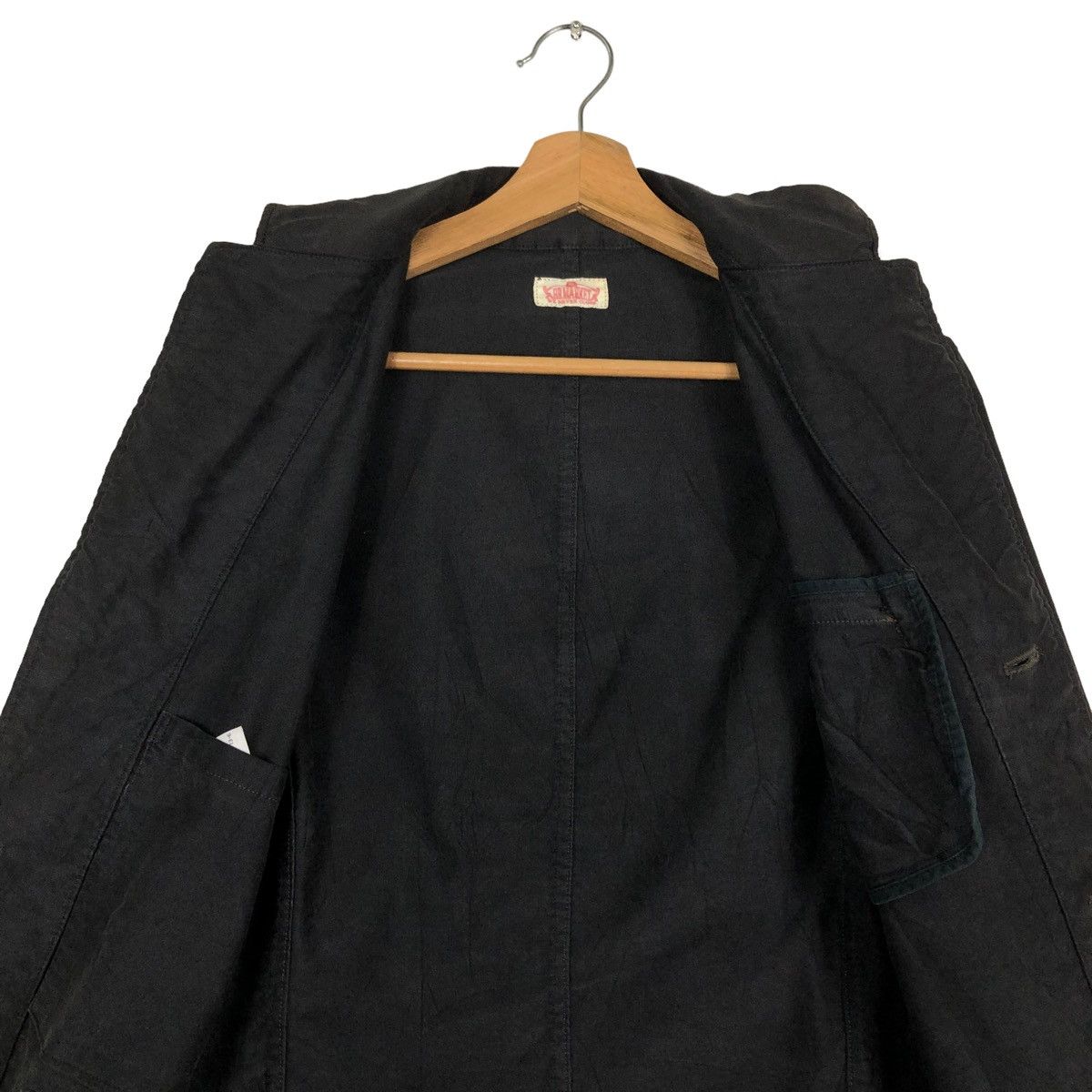 45rpm 🔥VINTAGE CHORE WORK JACKET HR MARKET JAPAN MADE Size US M / EU 48-50 / 2 - 14 Thumbnail