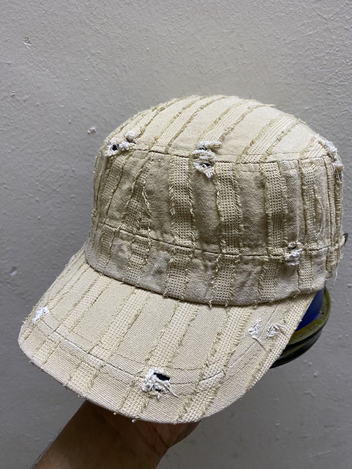 Seditionaries Sick Grunge Distressed Worn Out Cadet Hat Size ONE SIZE - 1 Thumbnail