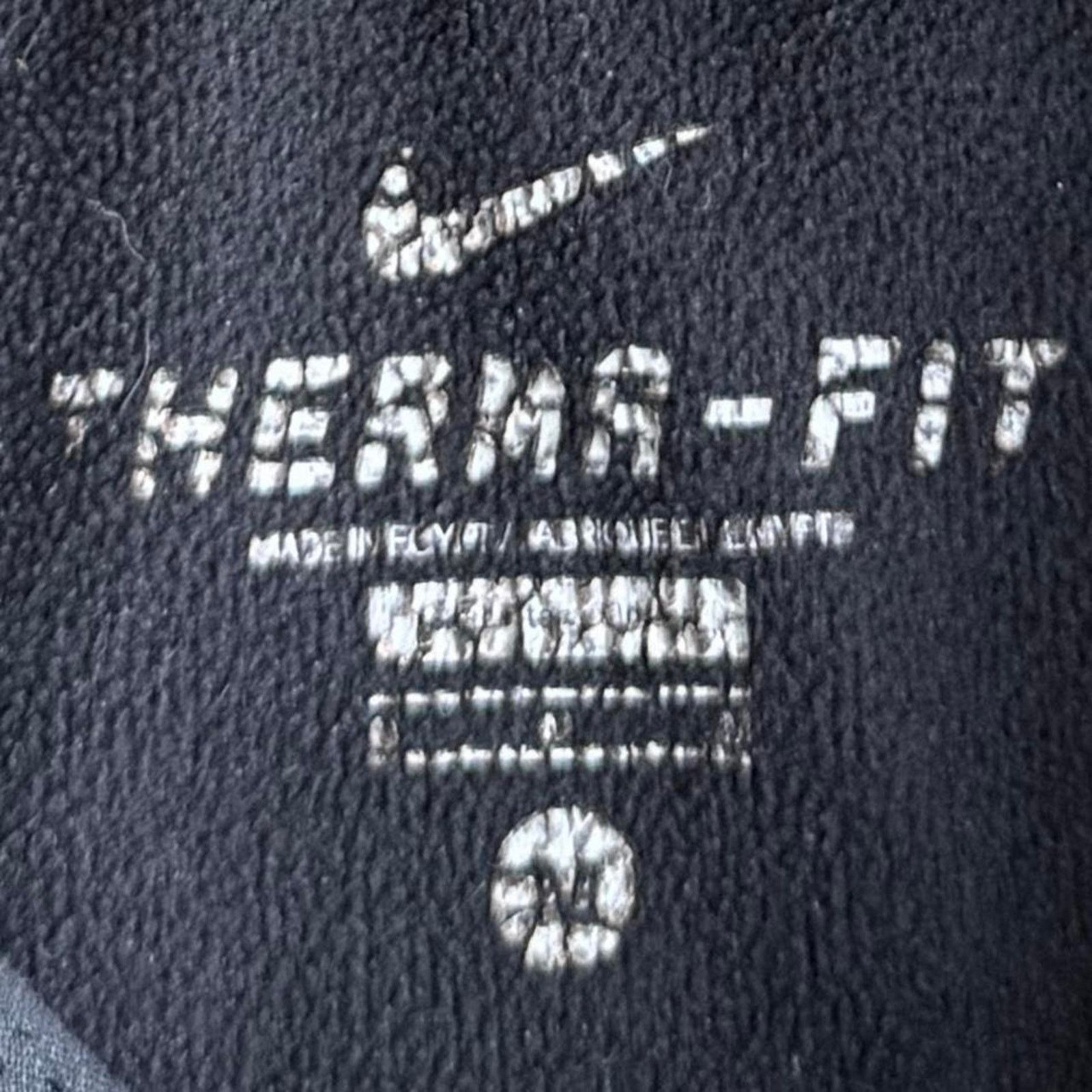 Nike × Nike ACG × Vintage Nike Y2K Tonal Black Technical Grunge Opium Style Hoodie Size US M / EU 48-50 / 2 - 4 Thumbnail