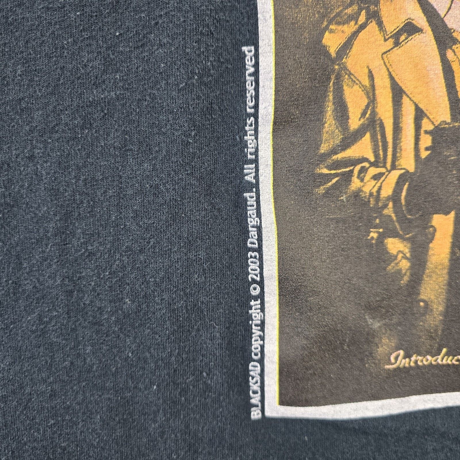 Anvil Vintage Blacksad Comic Book Shirt XL Y2K Juan Diaz RARE 2003 Size US XL / EU 56 / 4 - 4 Thumbnail