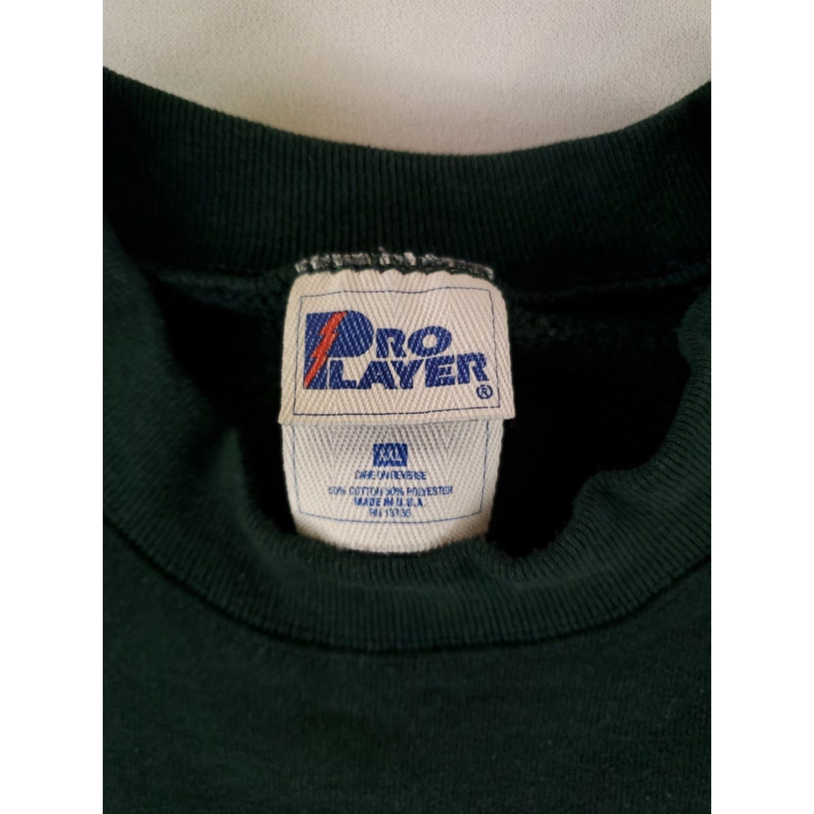 Pro Player VINTAGE Green Bay Packers Sweatshirt Pro Player Made USA Mens 2XL Green 90s Pullover Sweatshirt Mens Size US XXL / EU 58 / 5 - 3 Thumbnail