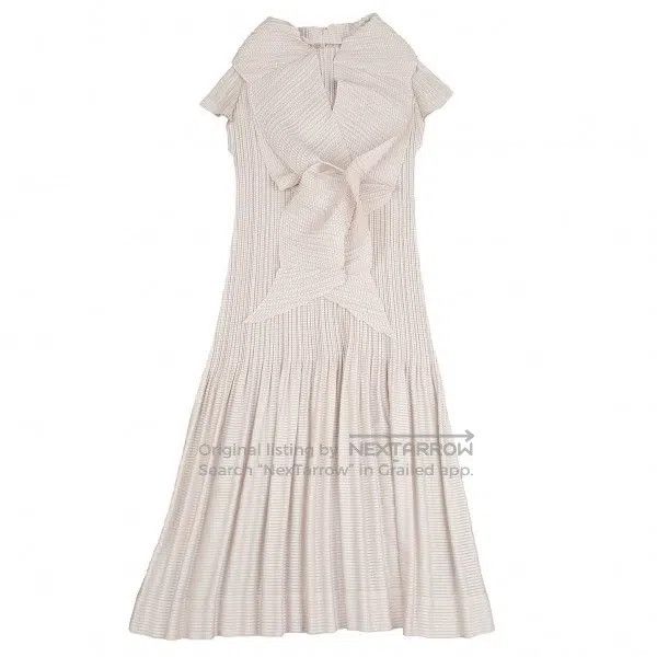 Issey Miyake Issey Miyake White Dress Size M / US 6-8 / IT 42-44 - 2 Thumbnail