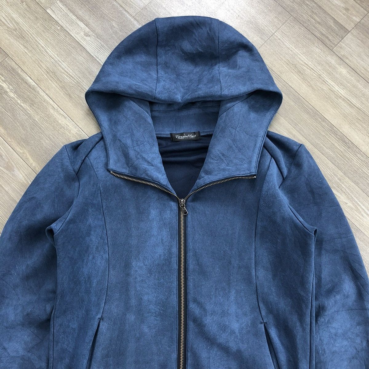 Tornado Mart Vintage Tornado Mart Velvet Zip Hoodie Lgb Goa Ifsixwasnine Size US M / EU 48-50 / 2 - 5 Thumbnail