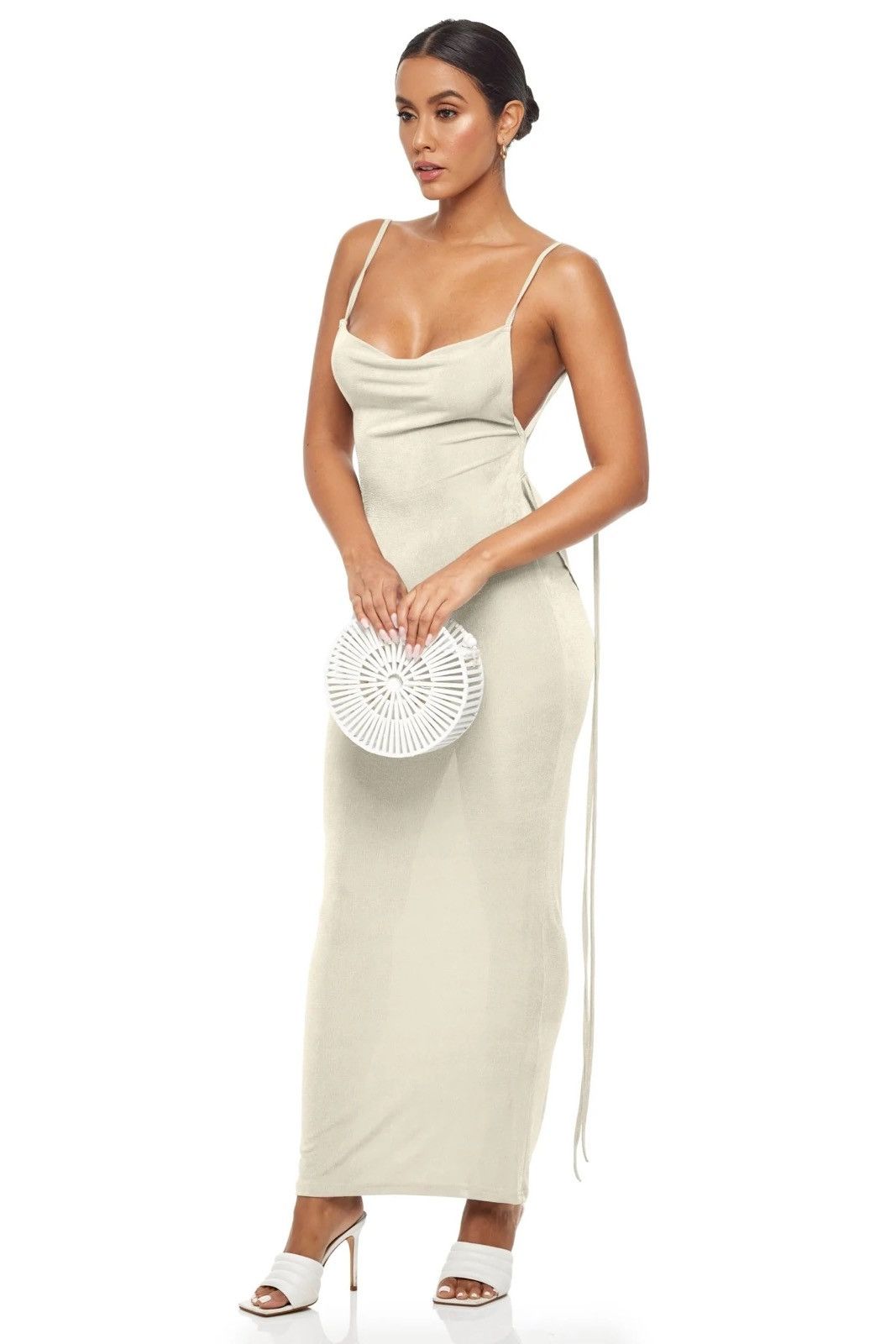 Other Women’s Spaghetti Strap Sexy Sleeveless Backless Dress Size S / US 4 / IT 40 - 3 Thumbnail