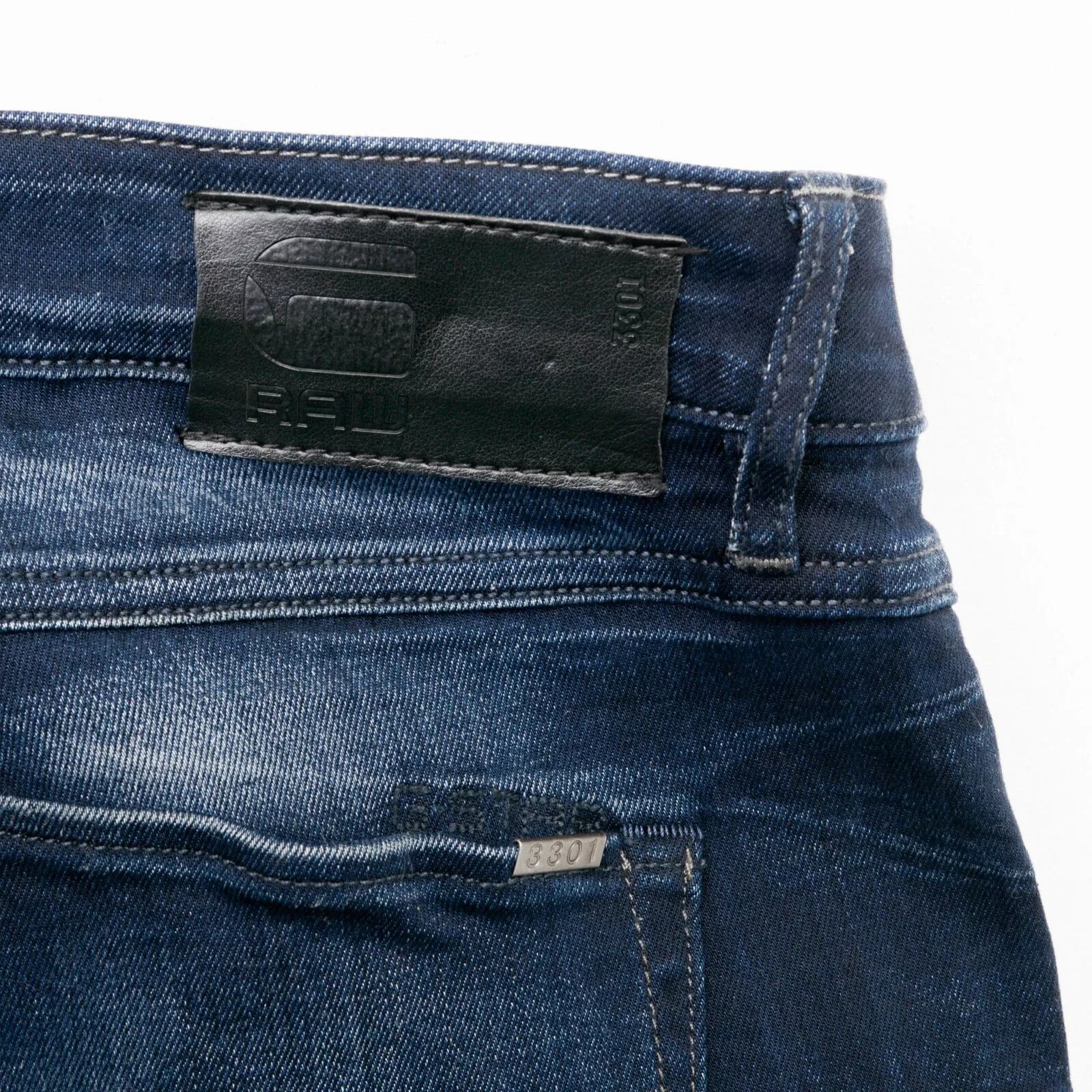 G-Star Raw 3301 Contour Skinny Women W29 L32 Jeans Trousers Stretch Size 29" - 4 Thumbnail