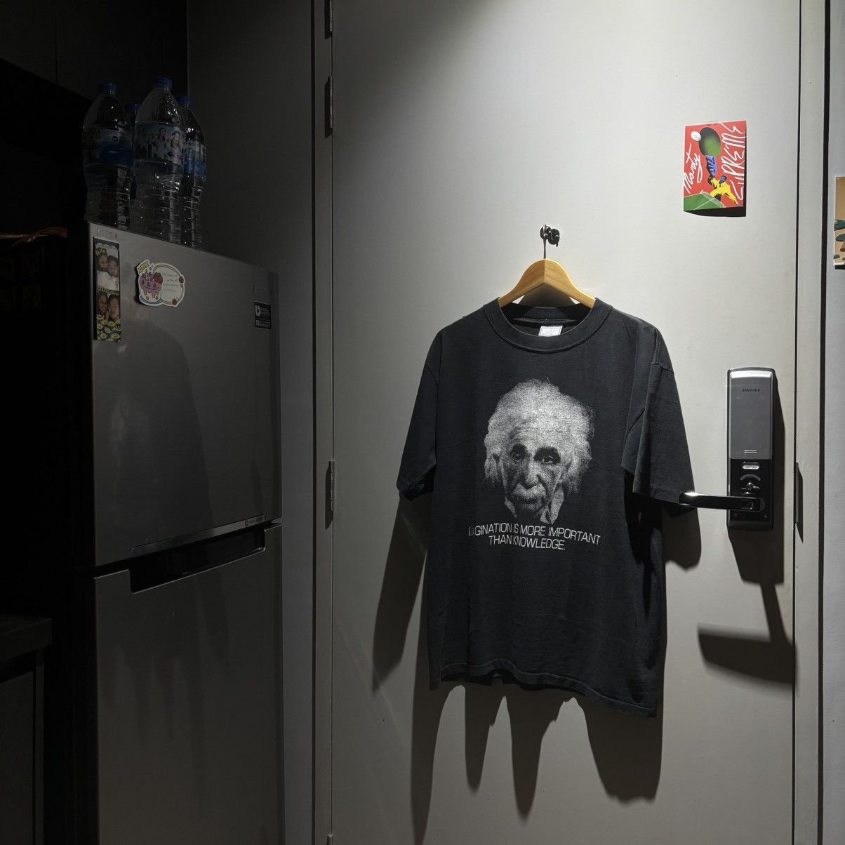 Vintage Vintage Albert Einstein T-shirt Size US L / EU 52-54 / 3 - 6 Thumbnail