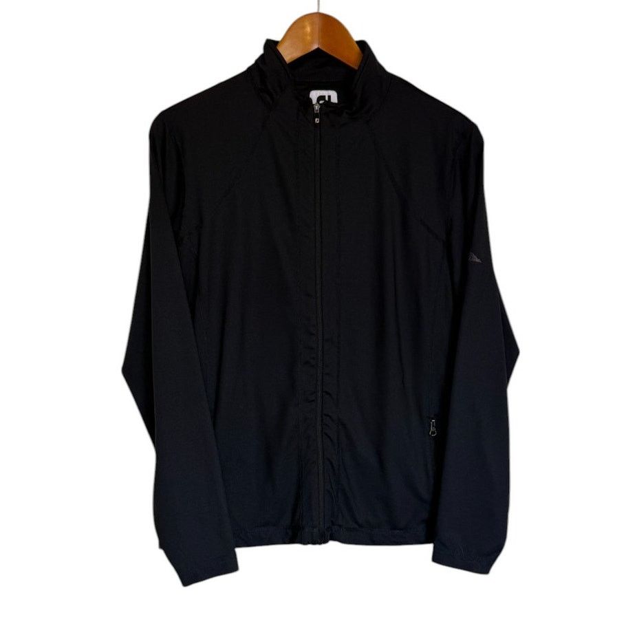 Footjoy Footjoy Jacket Men Medium Black Full Zip Golf Outdoor Hiking Size US M / EU 48-50 / 2 - 1 Thumbnail