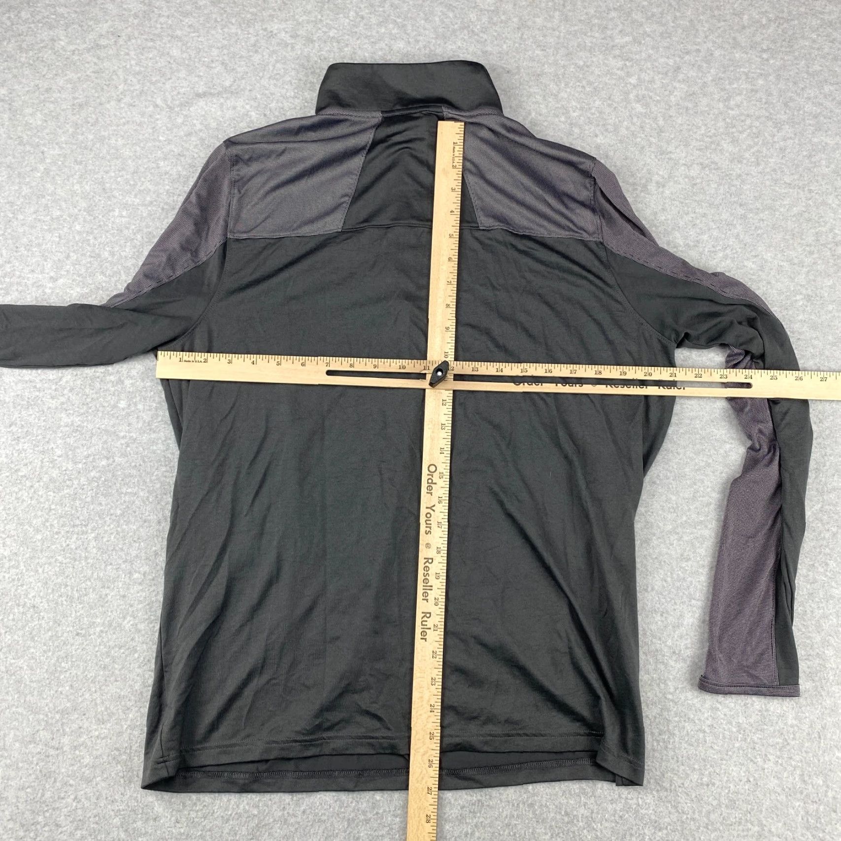 Under Armour Under Armour Heatgear 1/4 Zip Mens L Gray Pullover Long Sleeve Gym & Training Performance Casual Shirt Size US L / EU 52-54 / 3 - 6 Thumbnail