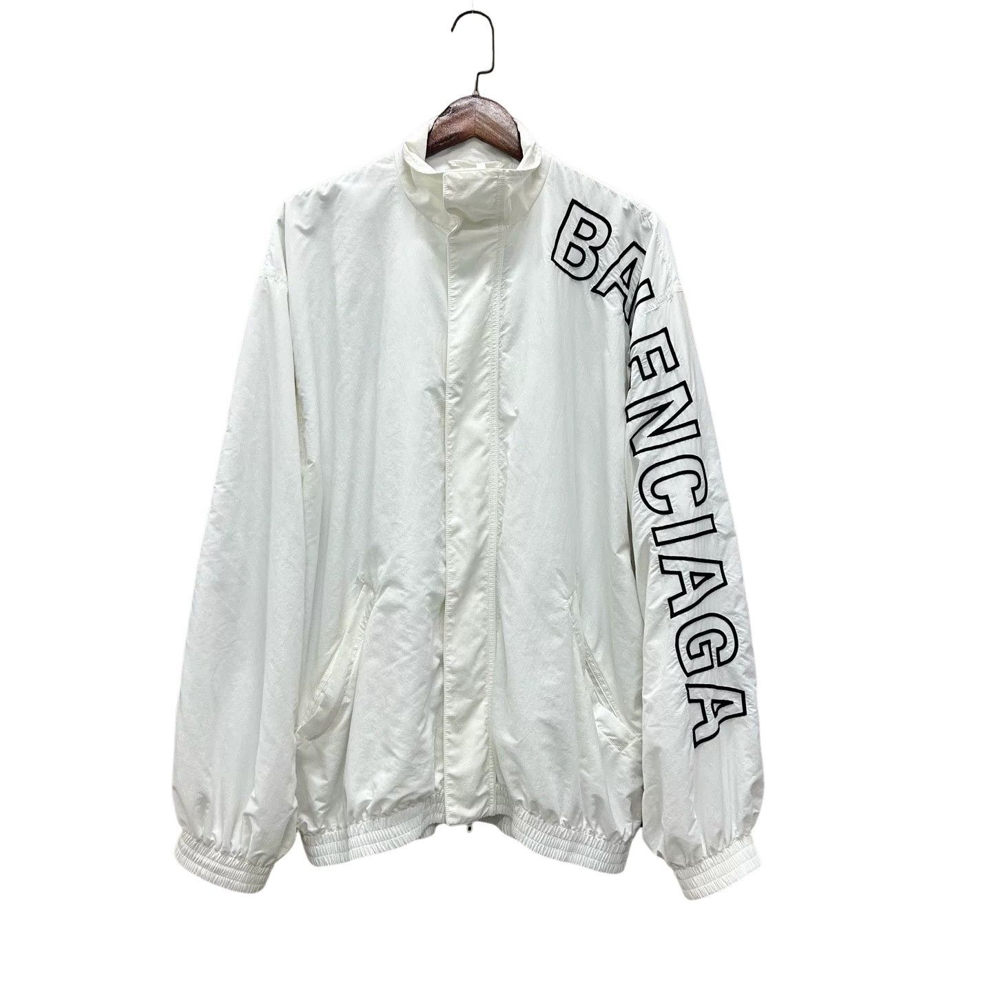 Balenciaga Balenciaga Logo Embroidery Windbreaker Jacket Size XS Size US XS / EU 42 / 0 - 1 Thumbnail