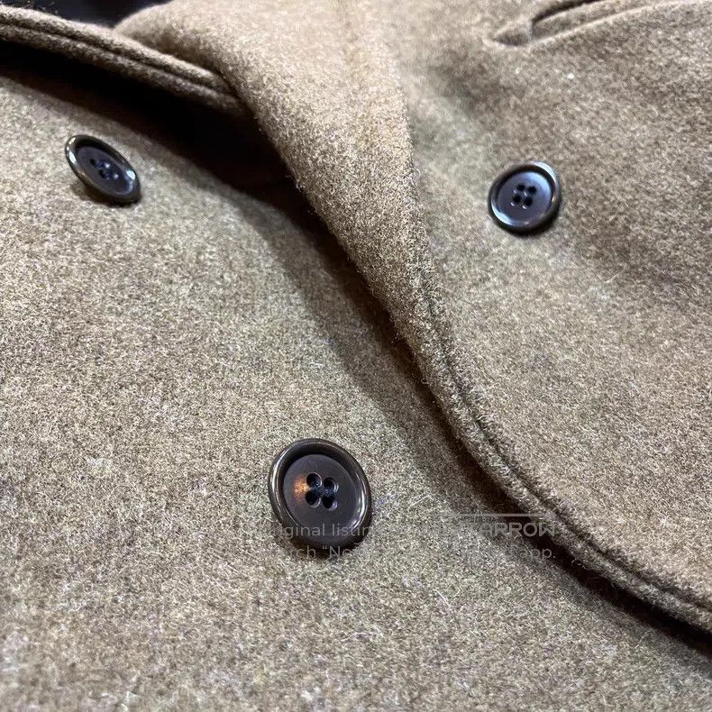 RRL Ralph Lauren RRL Ralph Lauren Wool Tweed Overcoat Size US XS / EU 42 / 0 - 5 Thumbnail
