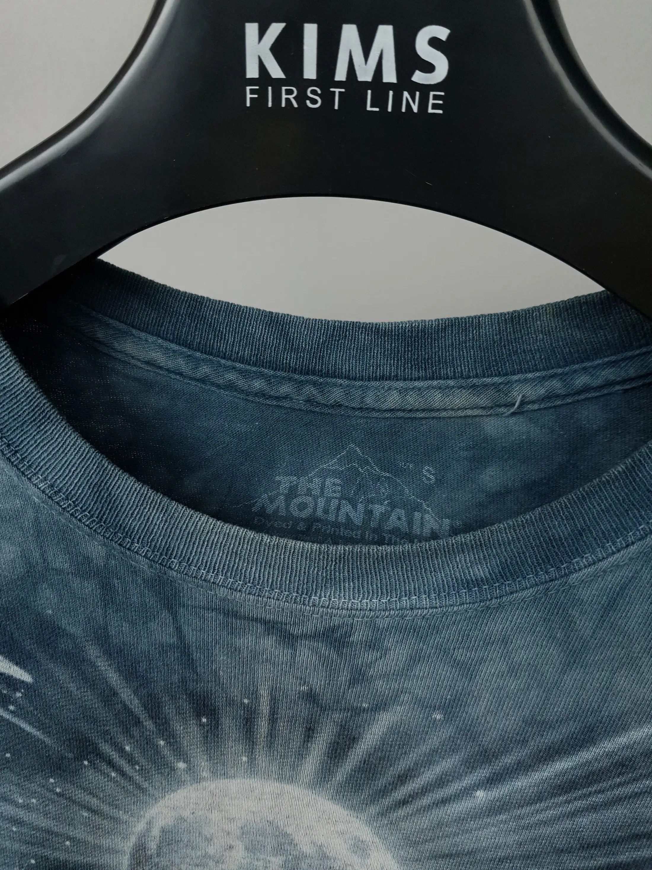 The Mountain Blue All Over Print Wild Wolf Distressed Sun Fade Tee Size US S / EU 44-46 / 1 - 5 Thumbnail