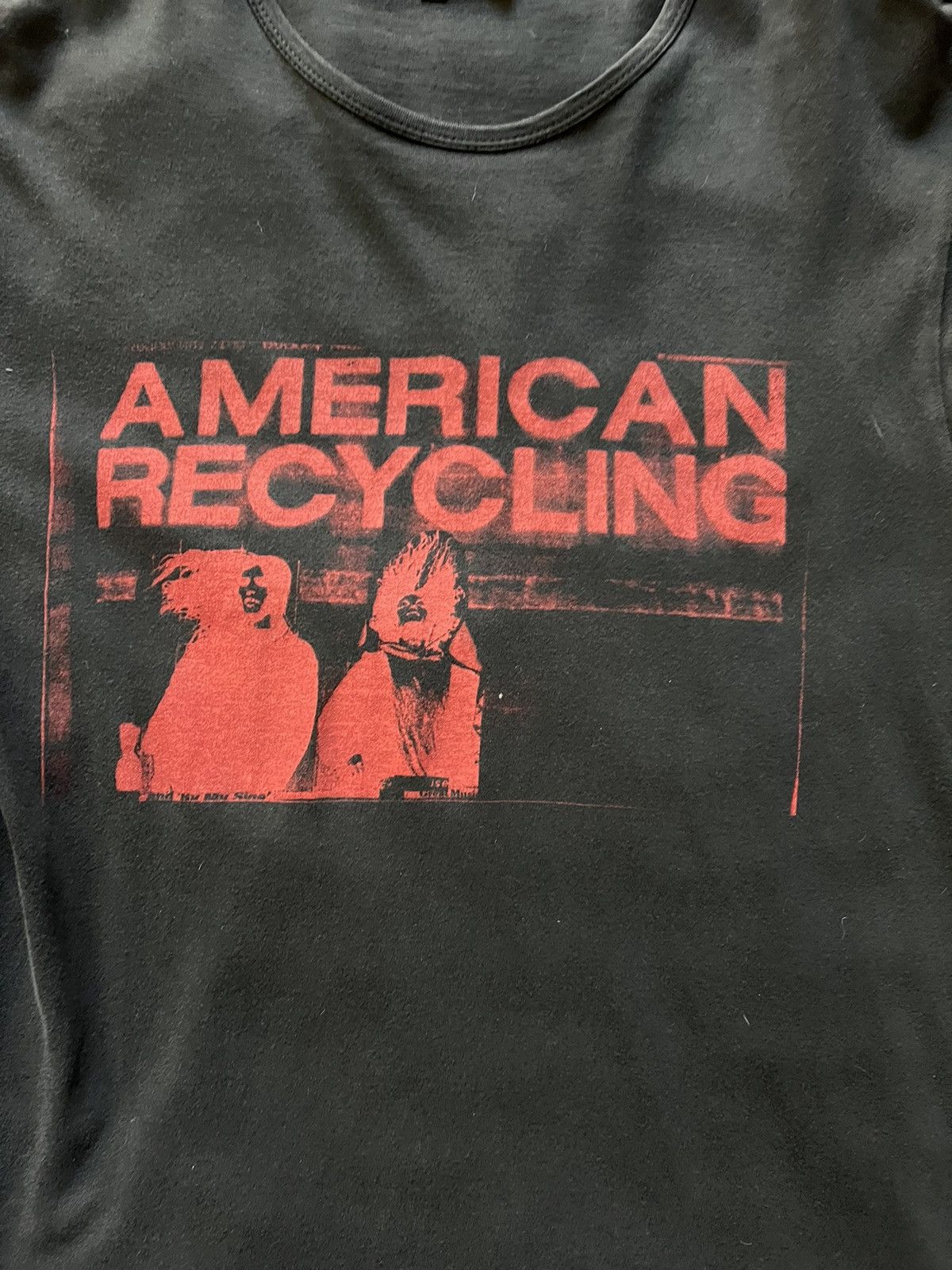 Raf Simons American Recycling Tee Spring 2002 Size US M / EU 48-50 / 2 - 2 Thumbnail