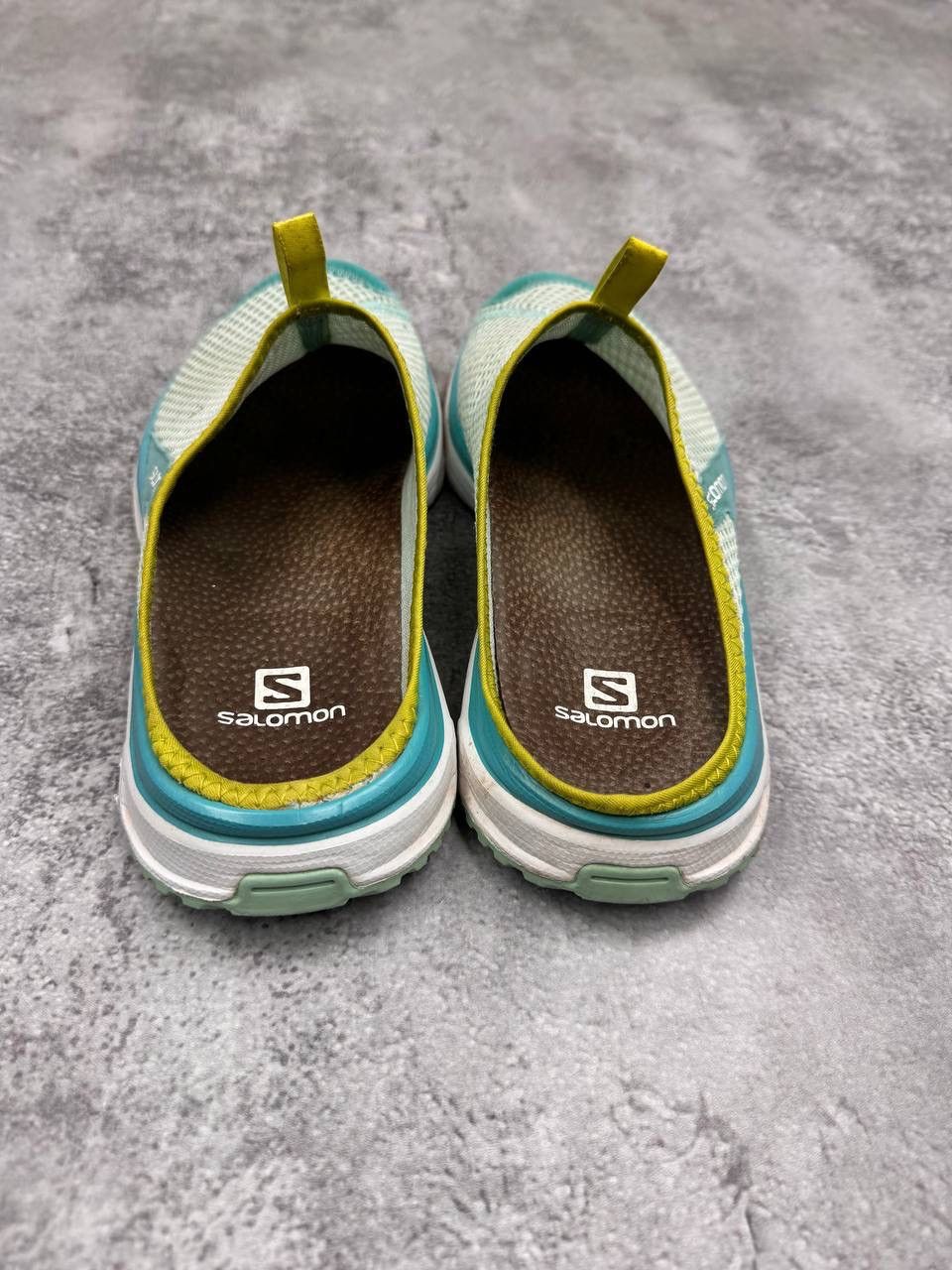 Salomon Salomon Women Mesh Slip On Shoes Green White Size 41,5 Size US 11.5 / IT 41.5 - 4 Thumbnail