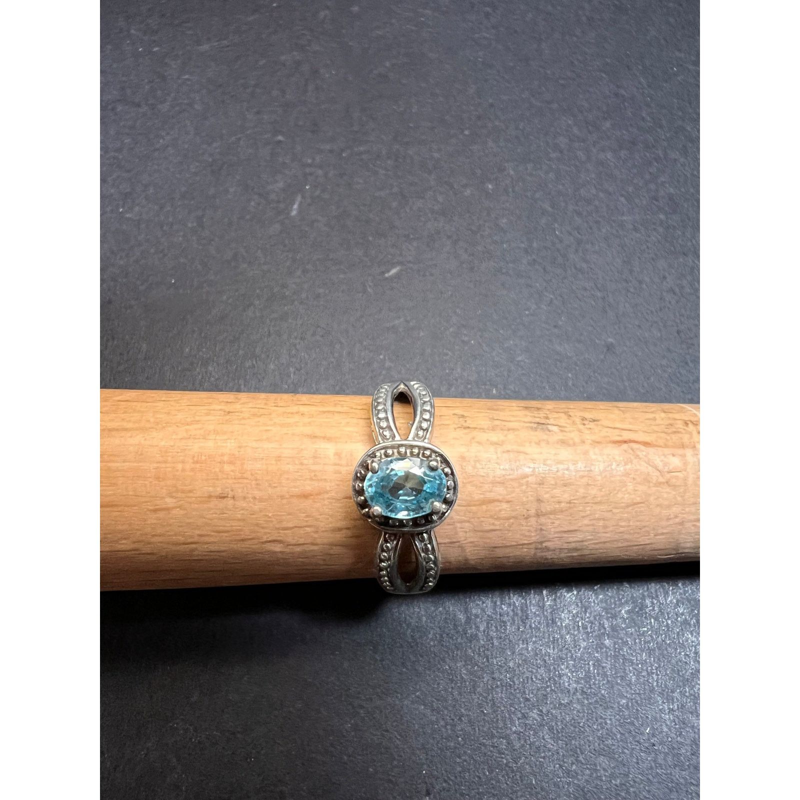 Other Blue topaz sterling silver ring size 9 Size ONE SIZE - 14 Thumbnail