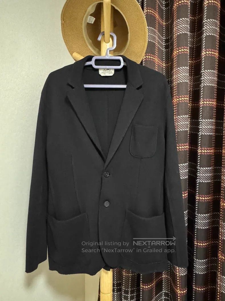 Hermes Hermes Cashmere Casual Jacket, 10% Cashmere + 90% Wool, Ca Size US S / EU 44-46 / 1 - 1 Thumbnail