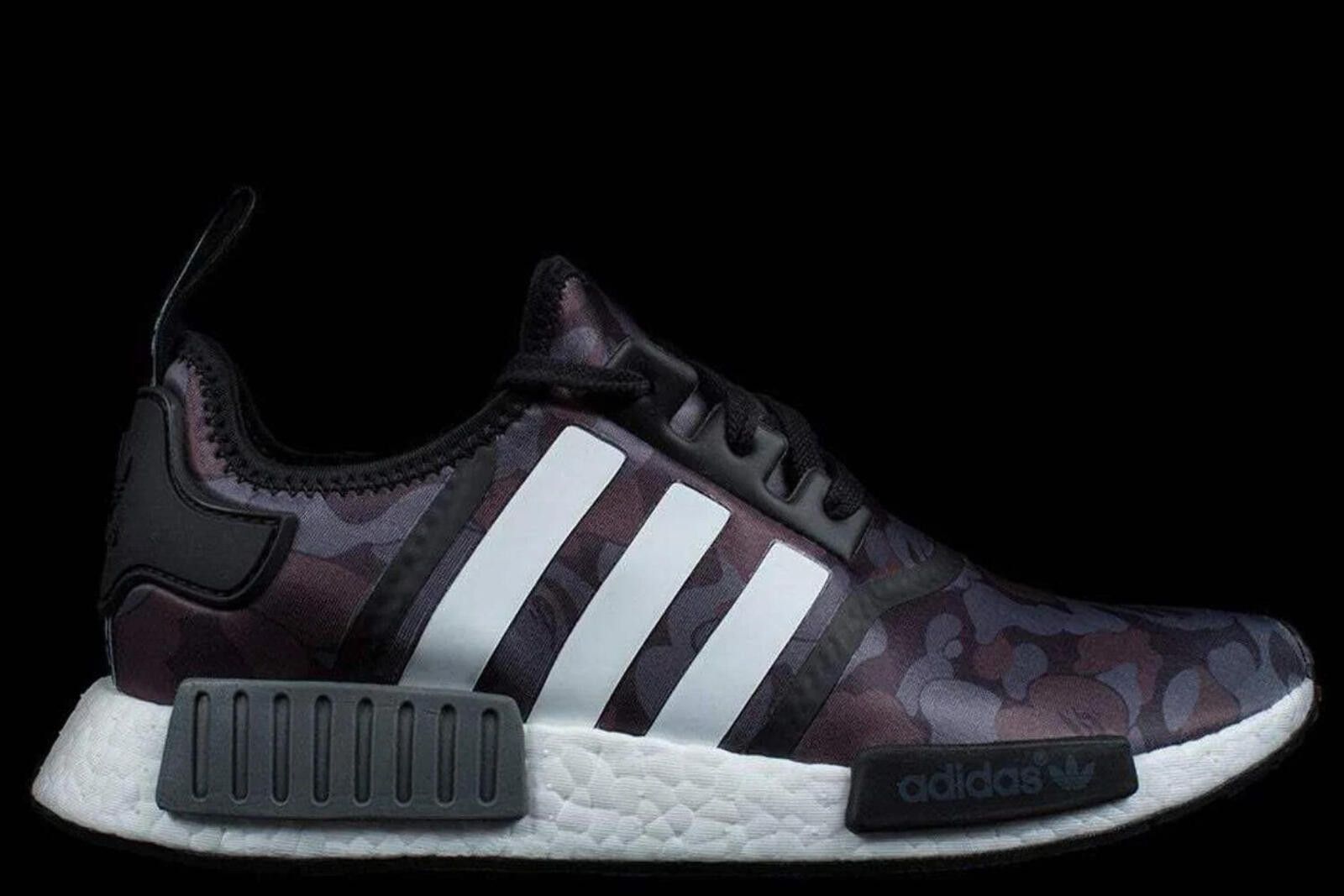 Adidas adidas NMD R1 A Bathing Ape Bape Black Camo BA7325 US11.5 Size US 11.5 / EU 44-45 - 1 Thumbnail