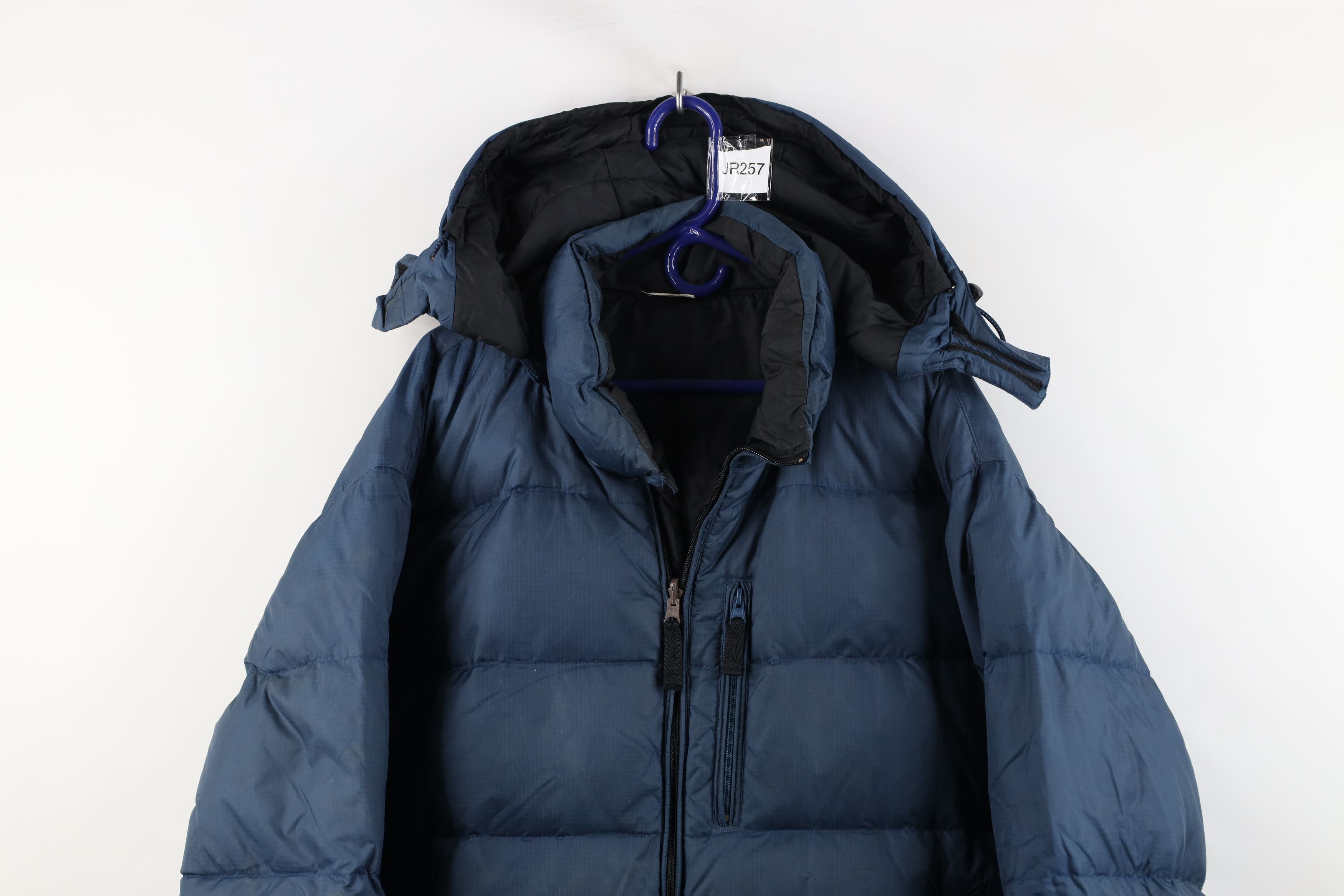 Gap × Vintage Vintage 90s Gap Reversible Duck Down Hooded Puffer Jacket Size US L / EU 52-54 / 3 - 2 Thumbnail