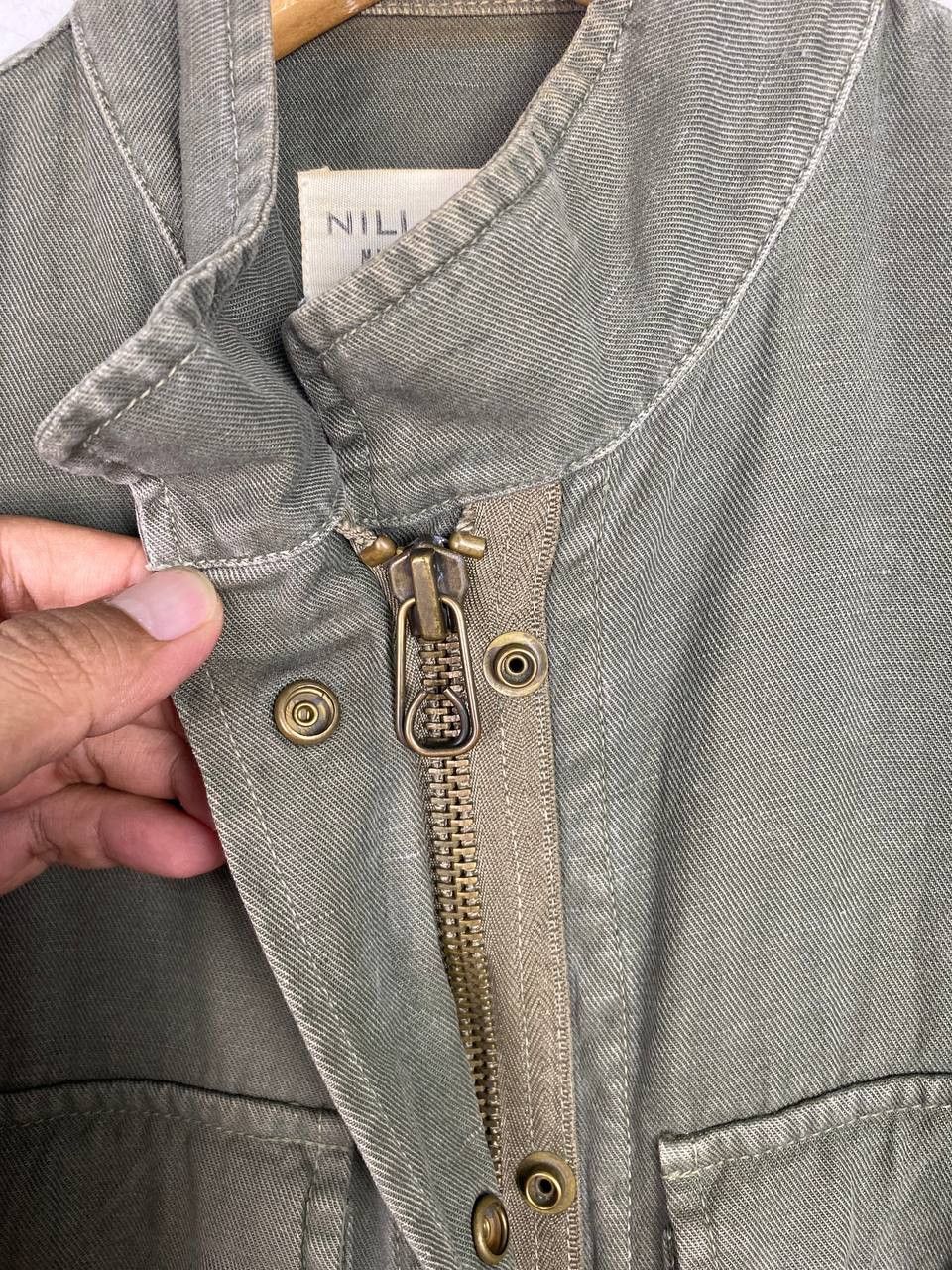 Nili Lotan Nili lotan military jacket ideal zipper cat eye button Size M / US 6-8 / IT 42-44 - 6 Thumbnail