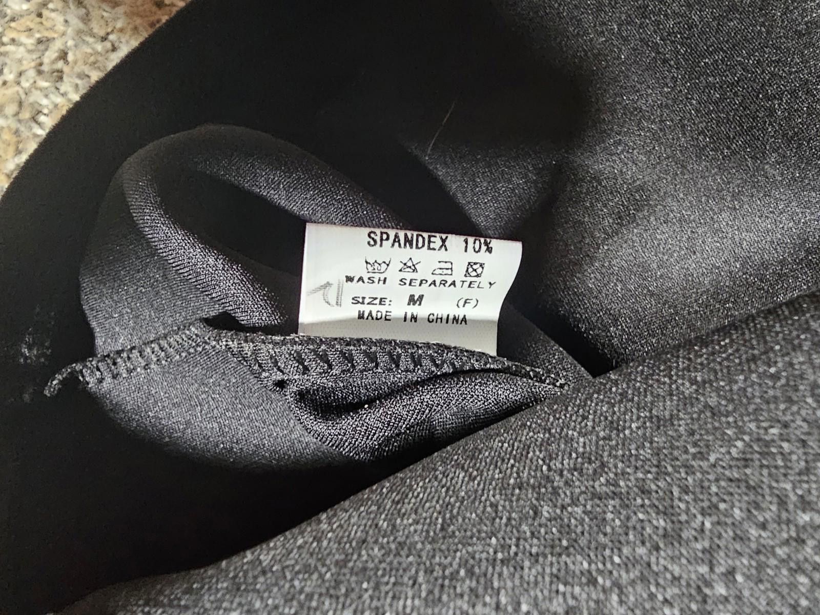 Designer Black Vestidos Skirt Medium Tie Front Size 32" / US 10 / IT 46 - 5 Thumbnail