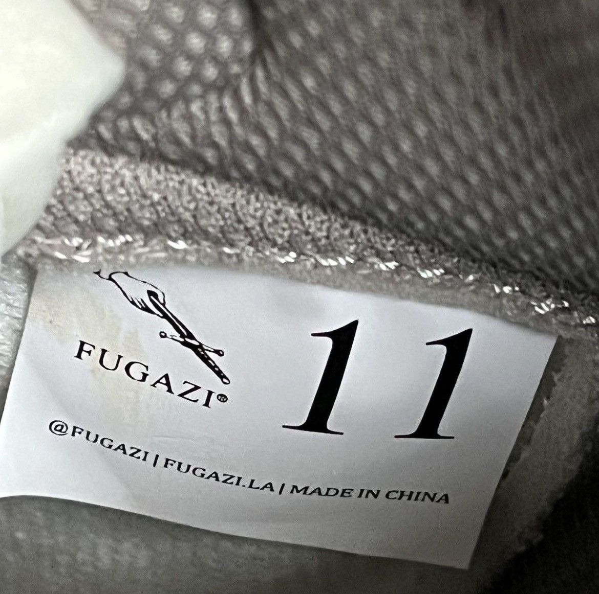 Fugazi Fugazi One in The Chamber High White/Grey Shoes Size 11 Size US 11 / EU 44 - 10 Thumbnail