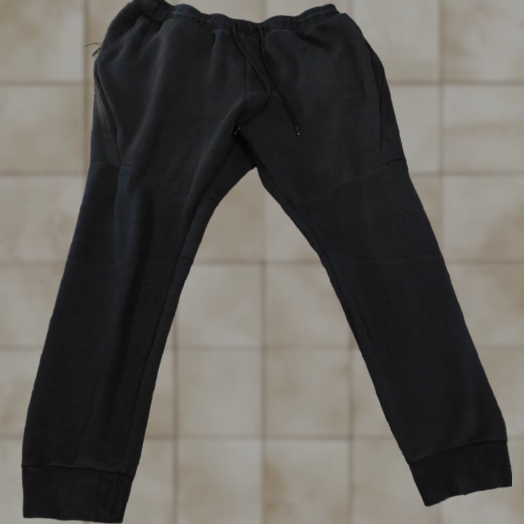 Nike Nike Sweatpants XL Mens Black Joggers Tech Retro Stretch Performance Activewear Size US 36 / EU 52 - 1 Thumbnail