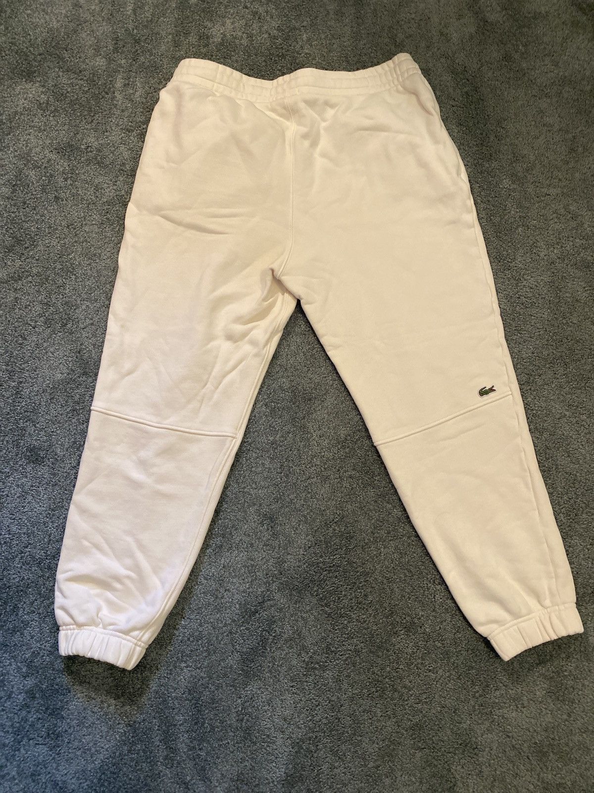 Lacoste Lacoste cream sweatpants Size US 33 - 2 Thumbnail