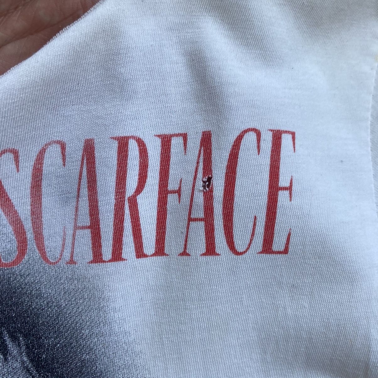 Vintage Vintage Y2K Tony Montana Scarface T-Shirt Dior Home Style Size US S / EU 44-46 / 1 - 7 Thumbnail