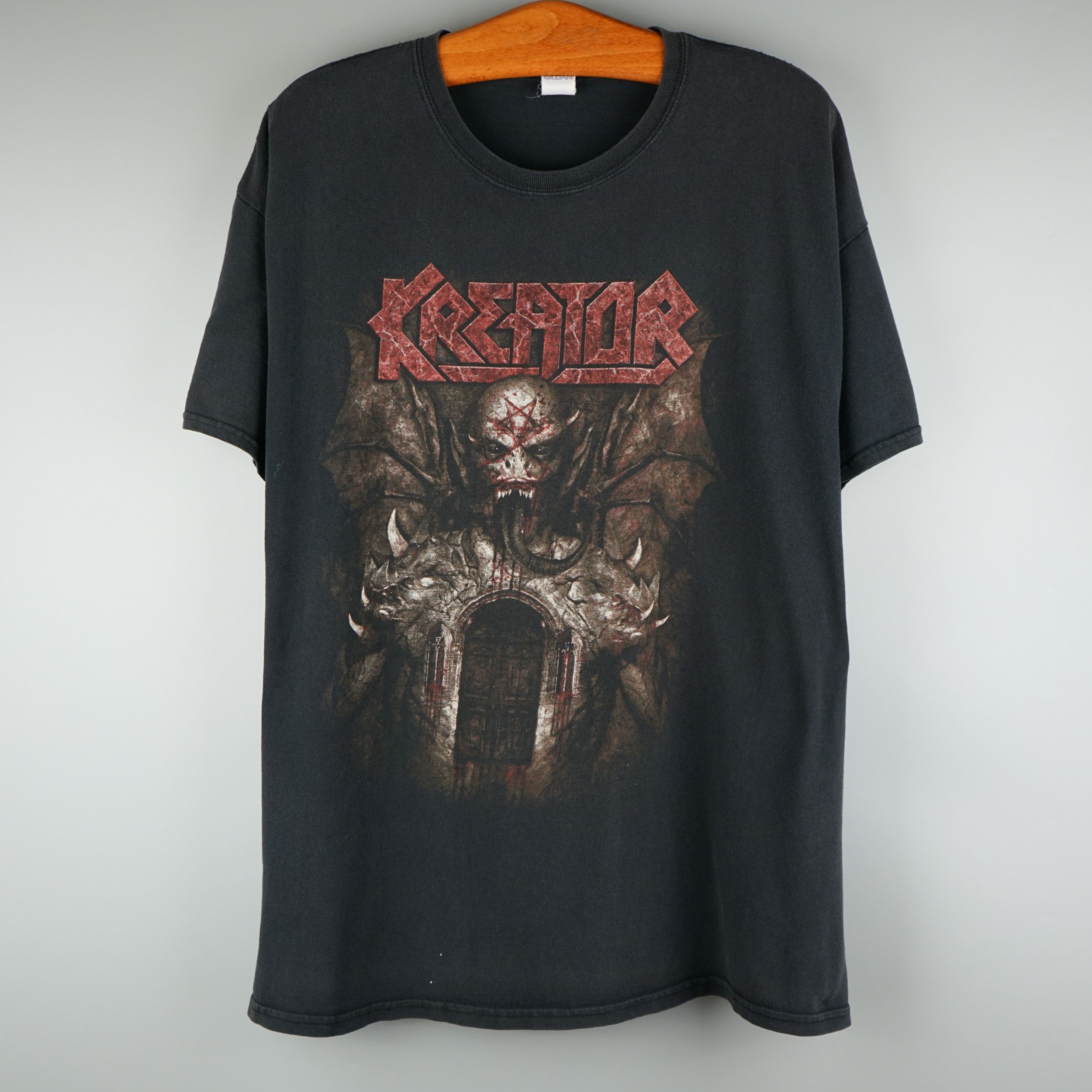 Band Tees × Vintage Vintage 2017 Kreator T-Shirt Gods of Violence Size US XXL / EU 58 / 5 - 1 Thumbnail