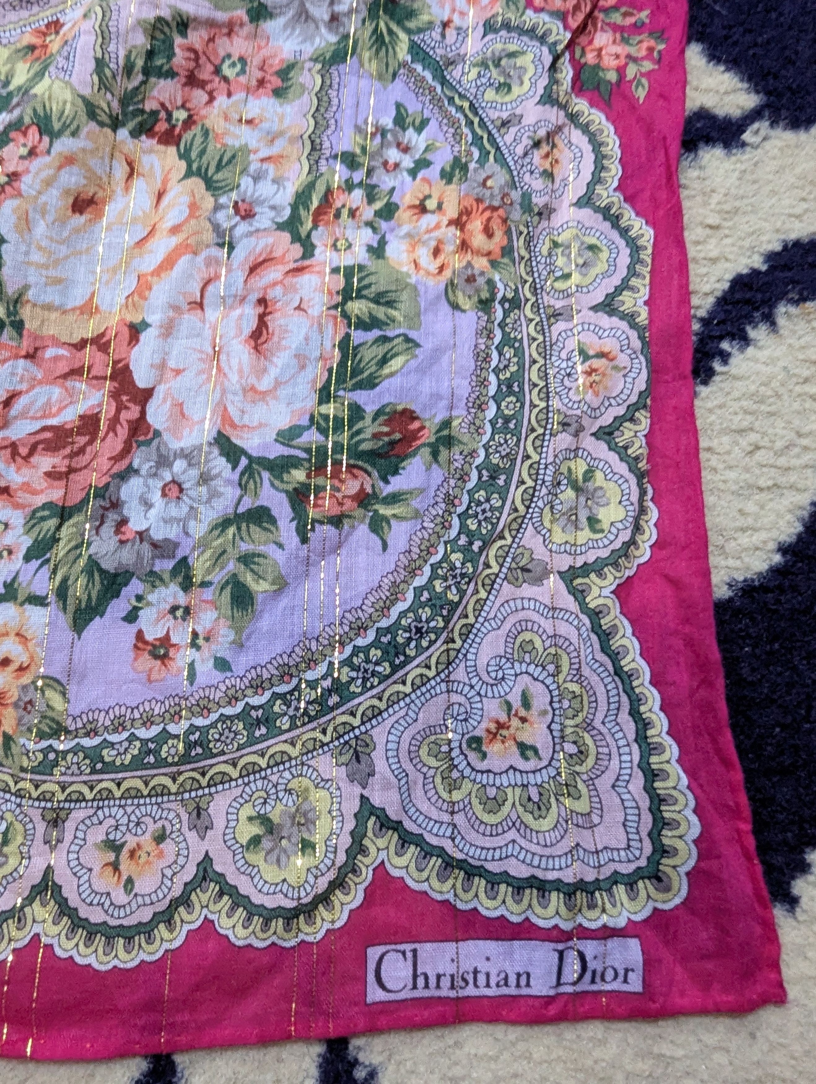 Christian Dior Monsieur × Vintage Christian dior scarf Size ONE SIZE - 2 Thumbnail