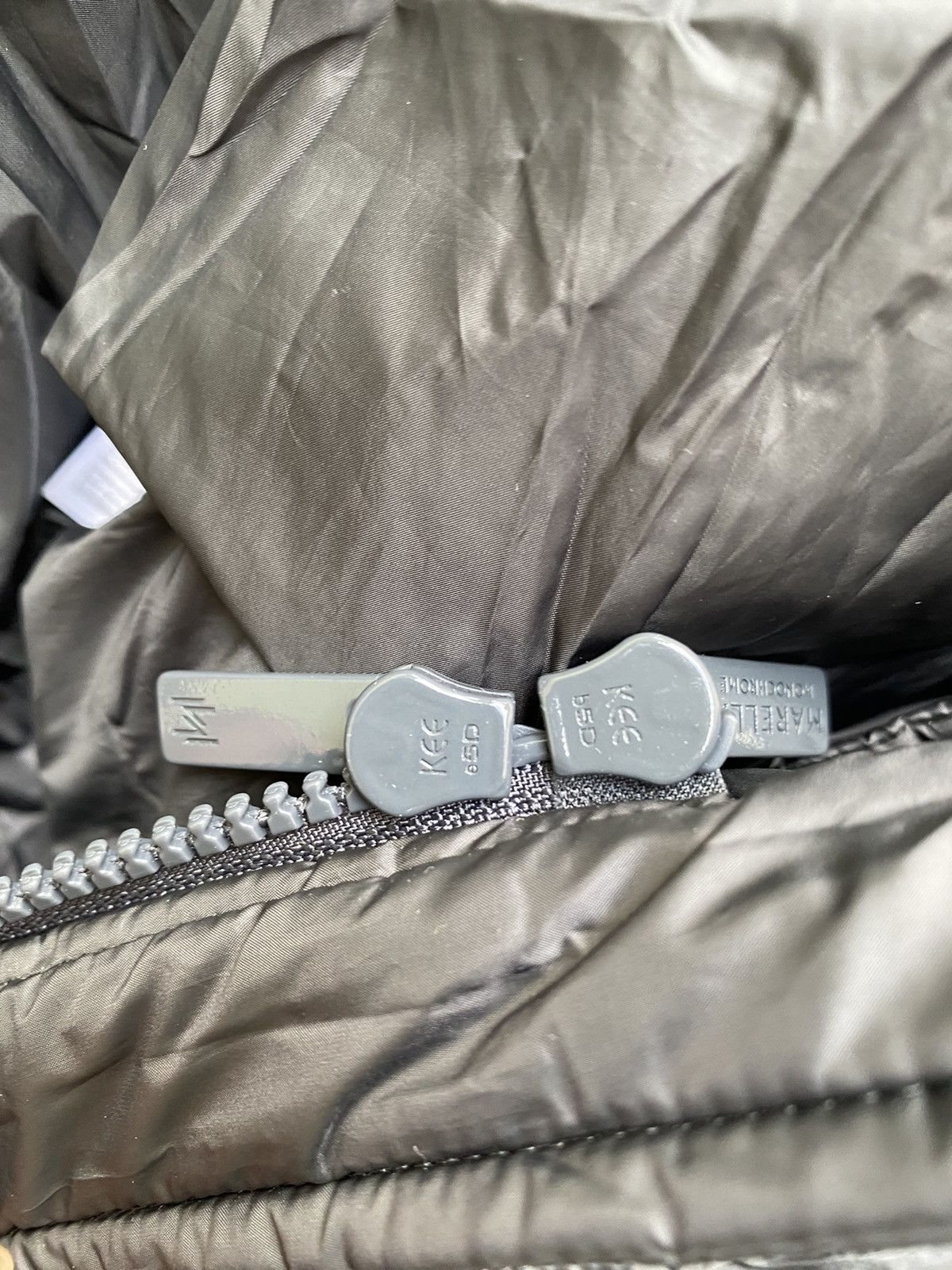 Marella × Max Mara Marella Monochrome Hooded Coat Size XS / US 0-2 / IT 36-38 - 15 Thumbnail