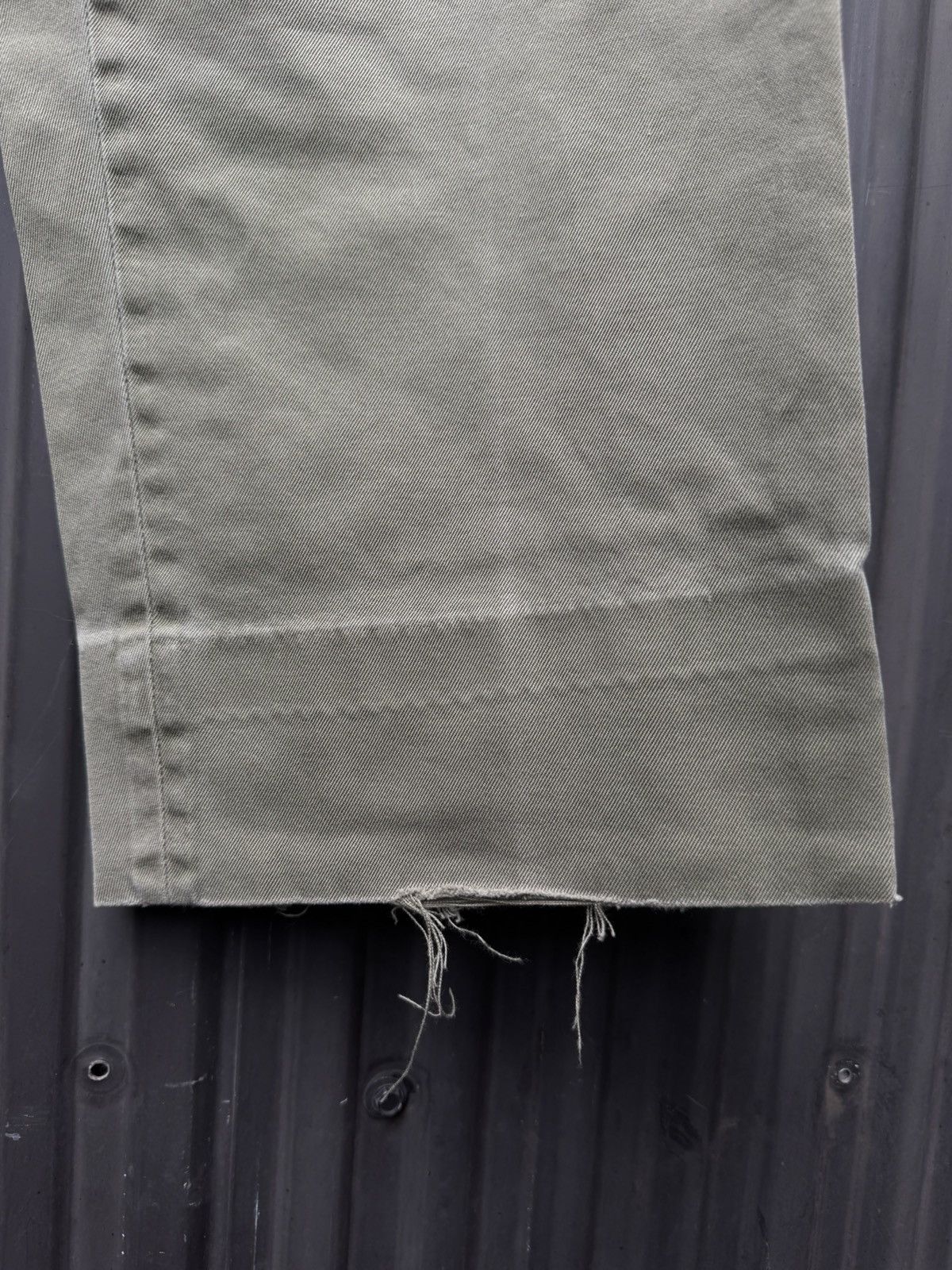 Vintage Vintage 32 American Chinos — Faded Khaki Green Size US 32 / EU 48 - 6 Thumbnail