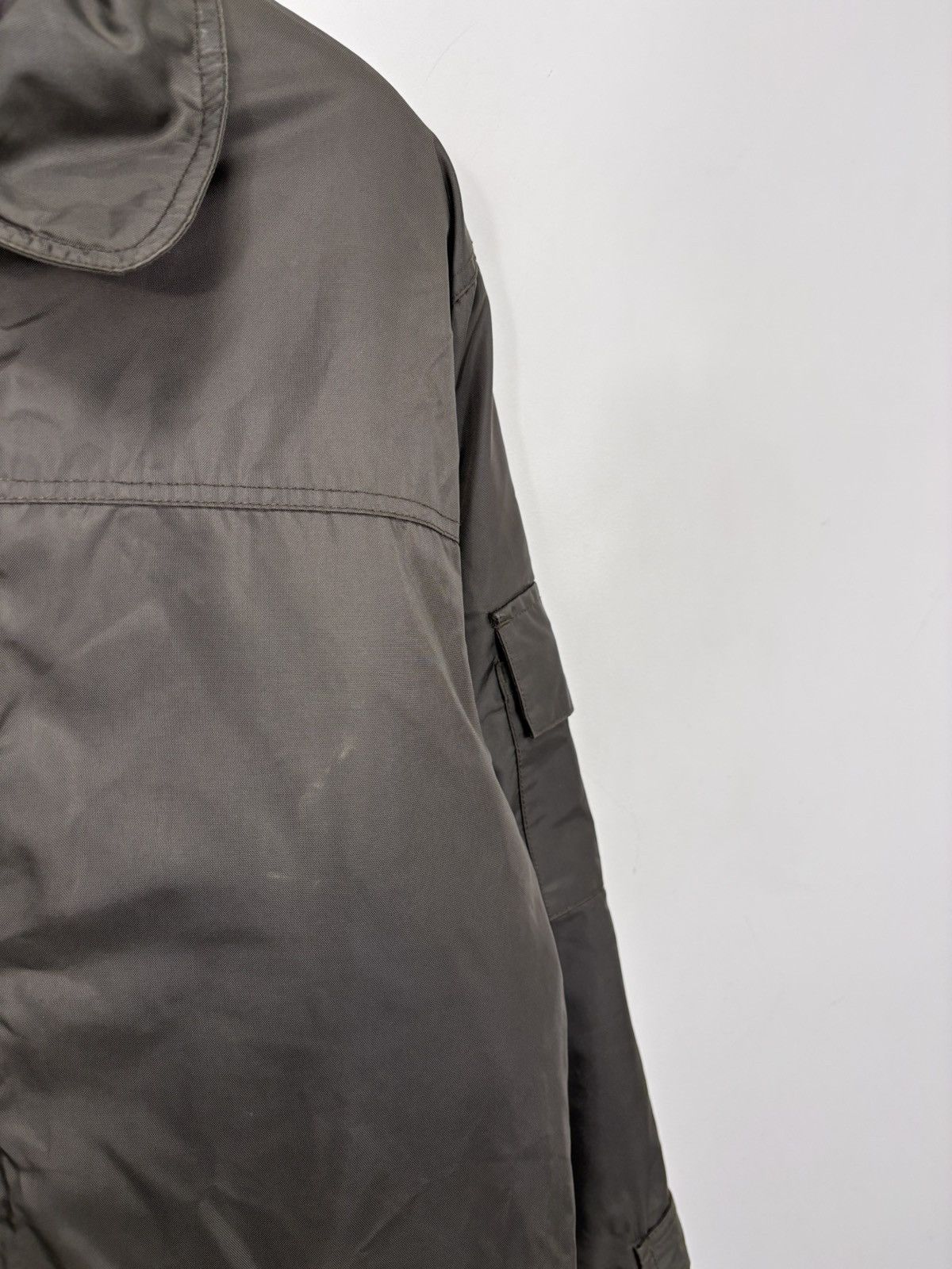 Valentino Vintage 1990s Valentino Sport Men’s Khaki Padded Jacket Coat Size US L / EU 52-54 / 3 - 5 Thumbnail
