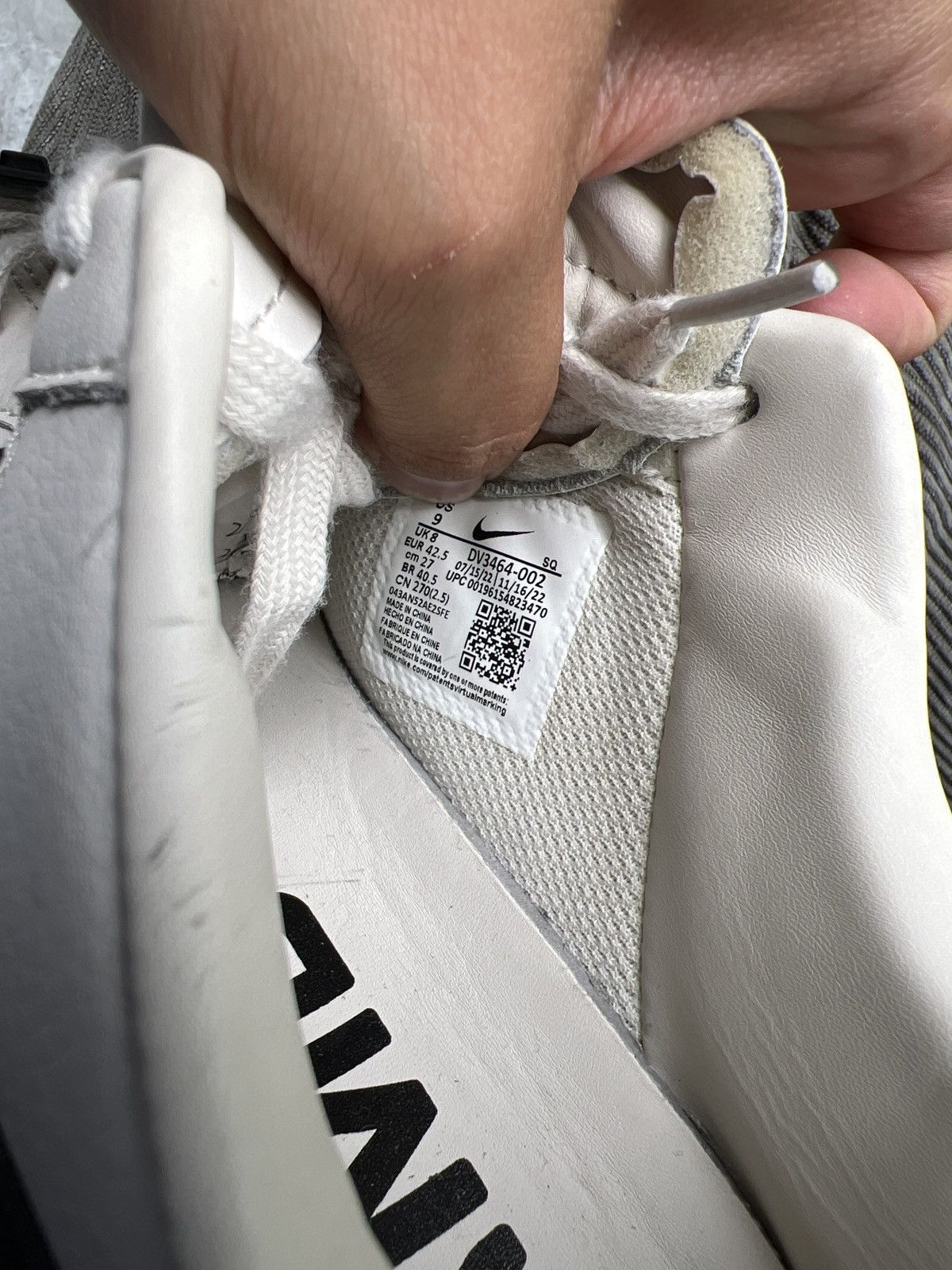 Ambush Design × Nike Ambush x Nike Air Force 1 Low White Black DV3464-002 Size US 9 / EU 42 - 7 Thumbnail