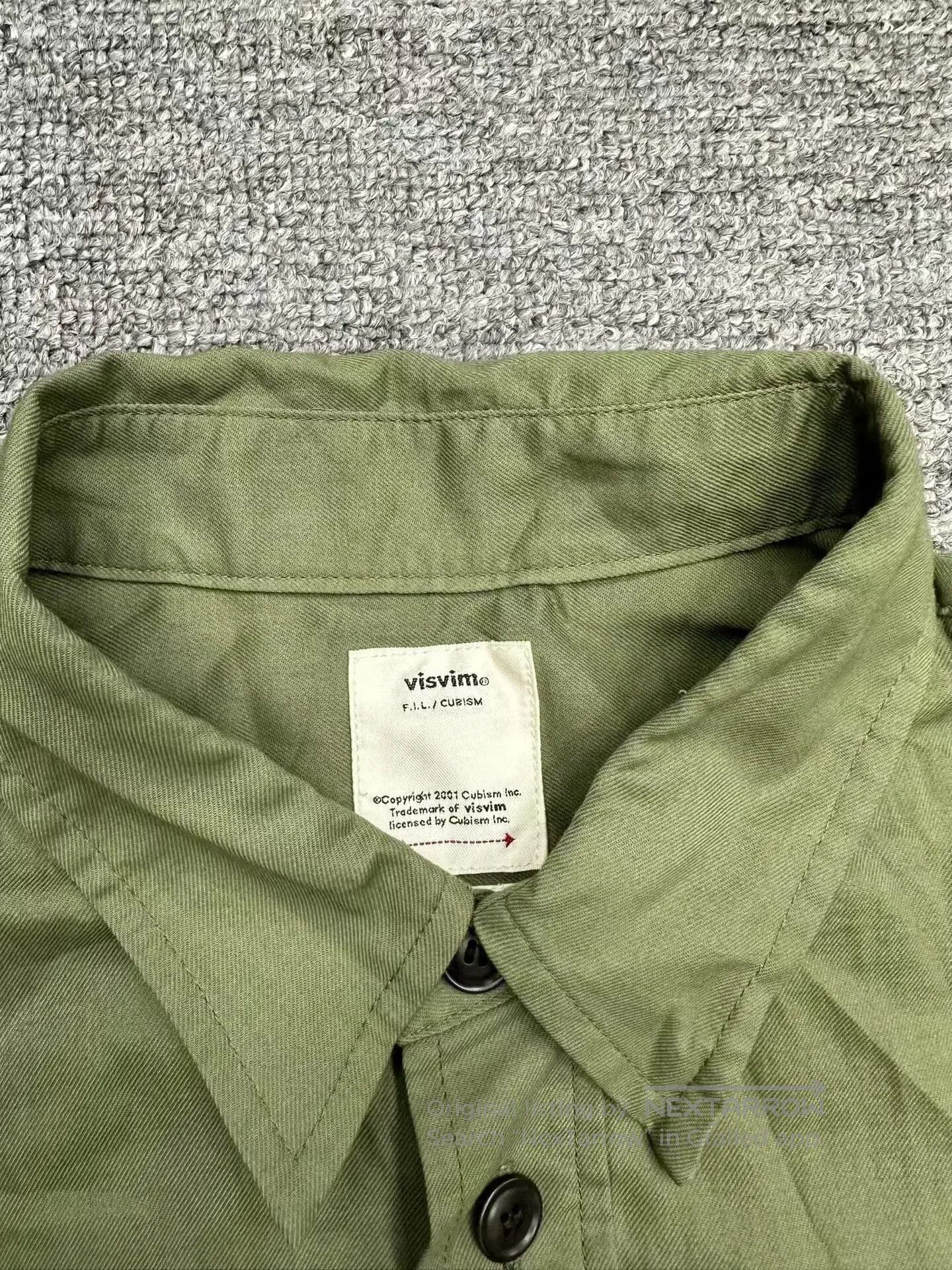 Visvim visvim 19SS Green Button-Up Shirt. Size US M / EU 48-50 / 2 - 3 Thumbnail
