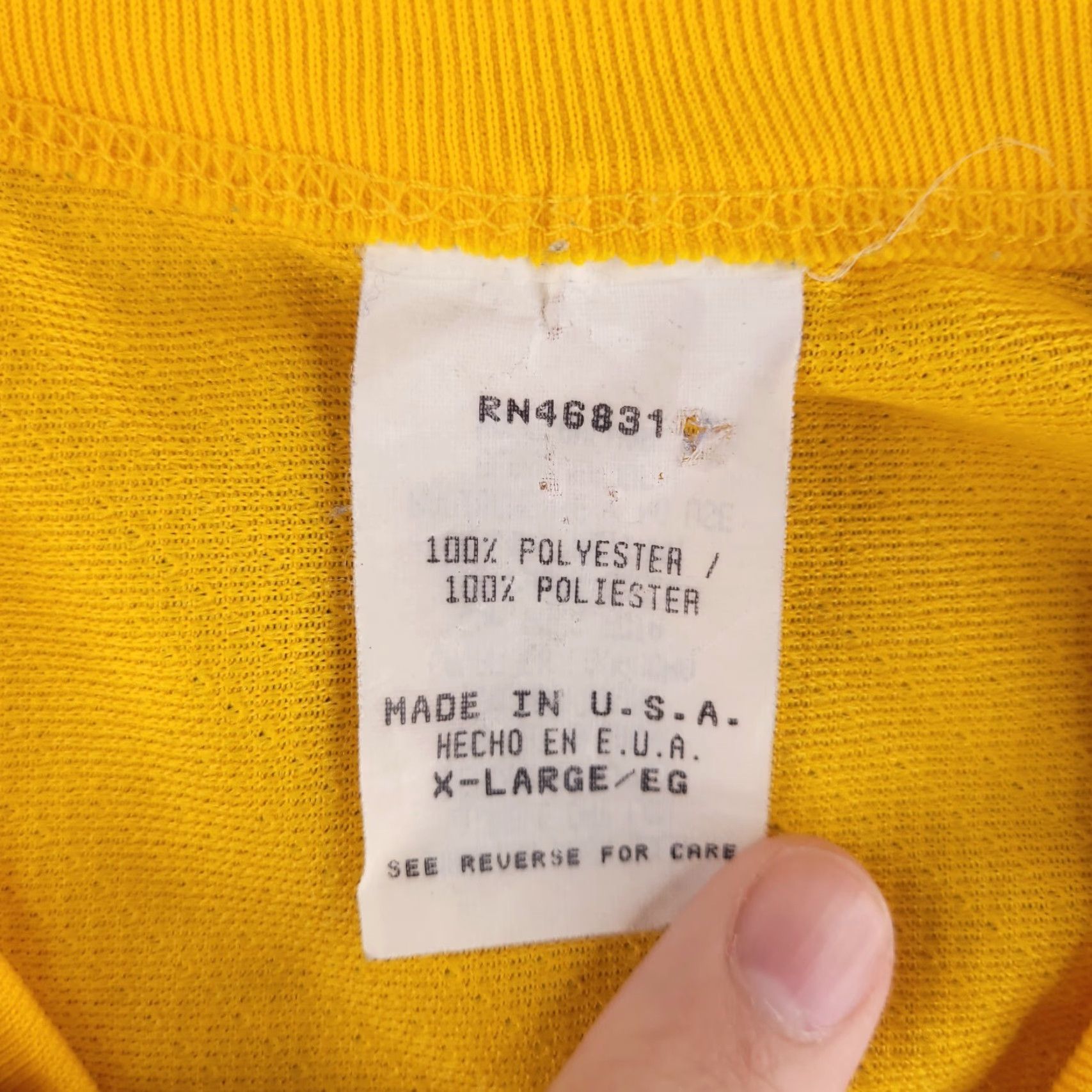 Riddell VINTAGE Riddell Jersey Mens XL NFL Pittsburgh Steelers T-Shirt USA Made 1997 Black Gamesmanship? Size US XL / EU 56 / 4 - 4 Thumbnail