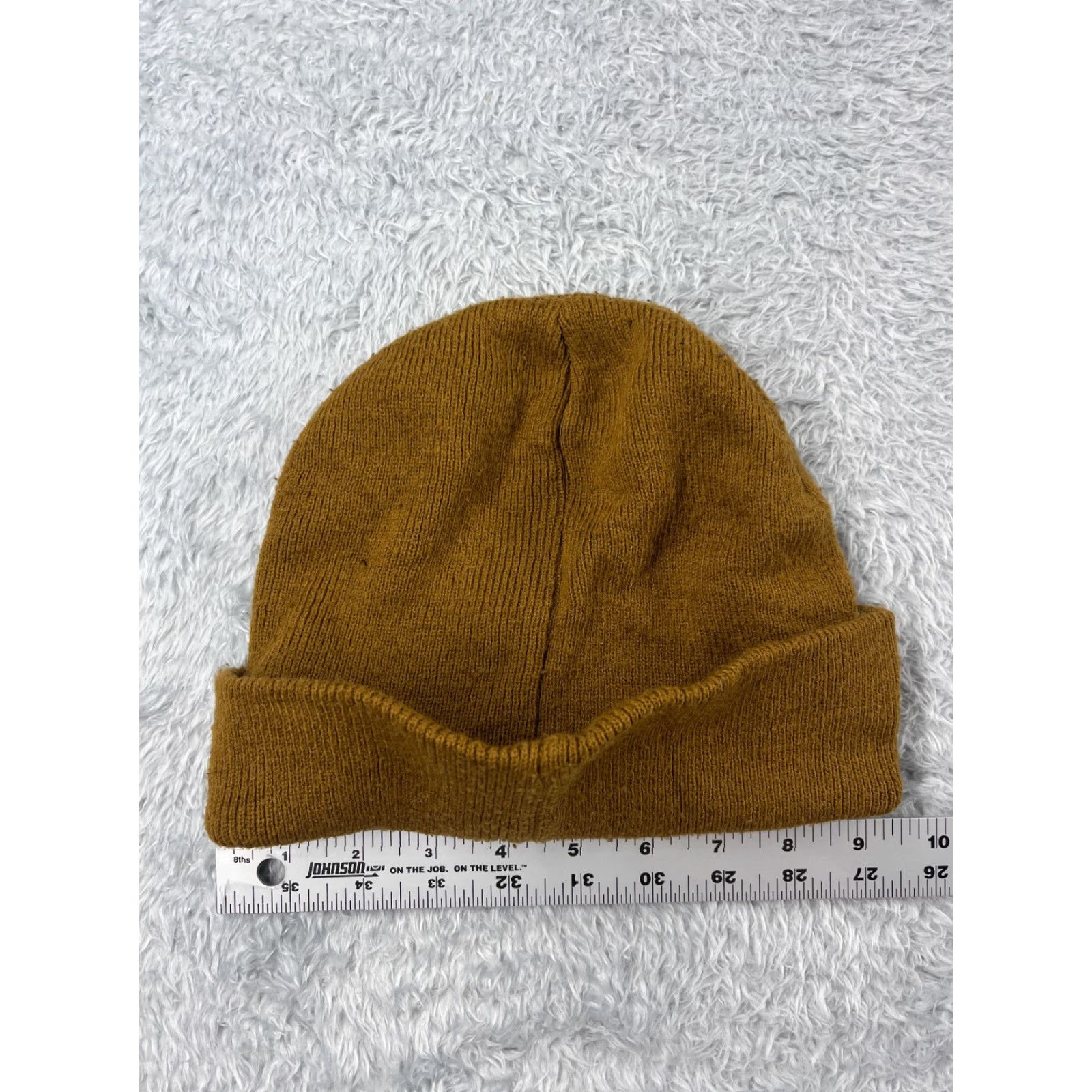 Dickies Dickies Beanie KnIT Beanie One Size Brown 100% Acrylic Knit Unisex Adults Winter Ski Outdoor Logo Beanie Mens Womens Boys Girls Size ONE SIZE - 4 Thumbnail