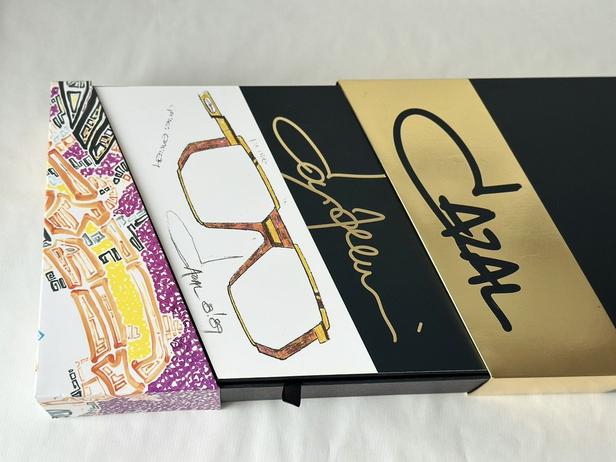 Cazal Cazal 001 Limited Edition 24k Gold Plated Full Set NOS Size ONE SIZE - 10 Thumbnail