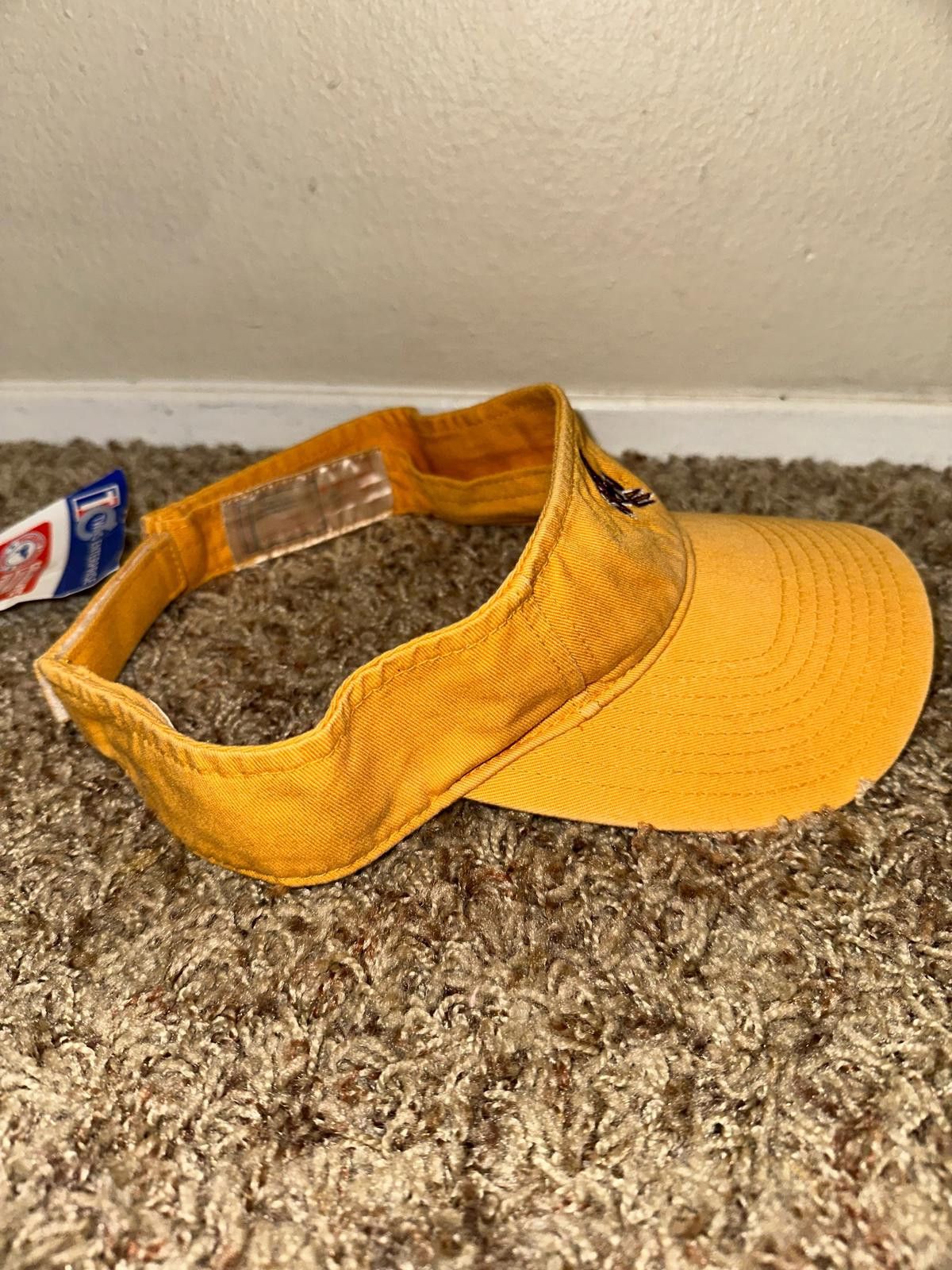 Arizona Jean Co. Arizona State Sun Devils men's yellow visor hat cap Size ONE SIZE - 6 Thumbnail