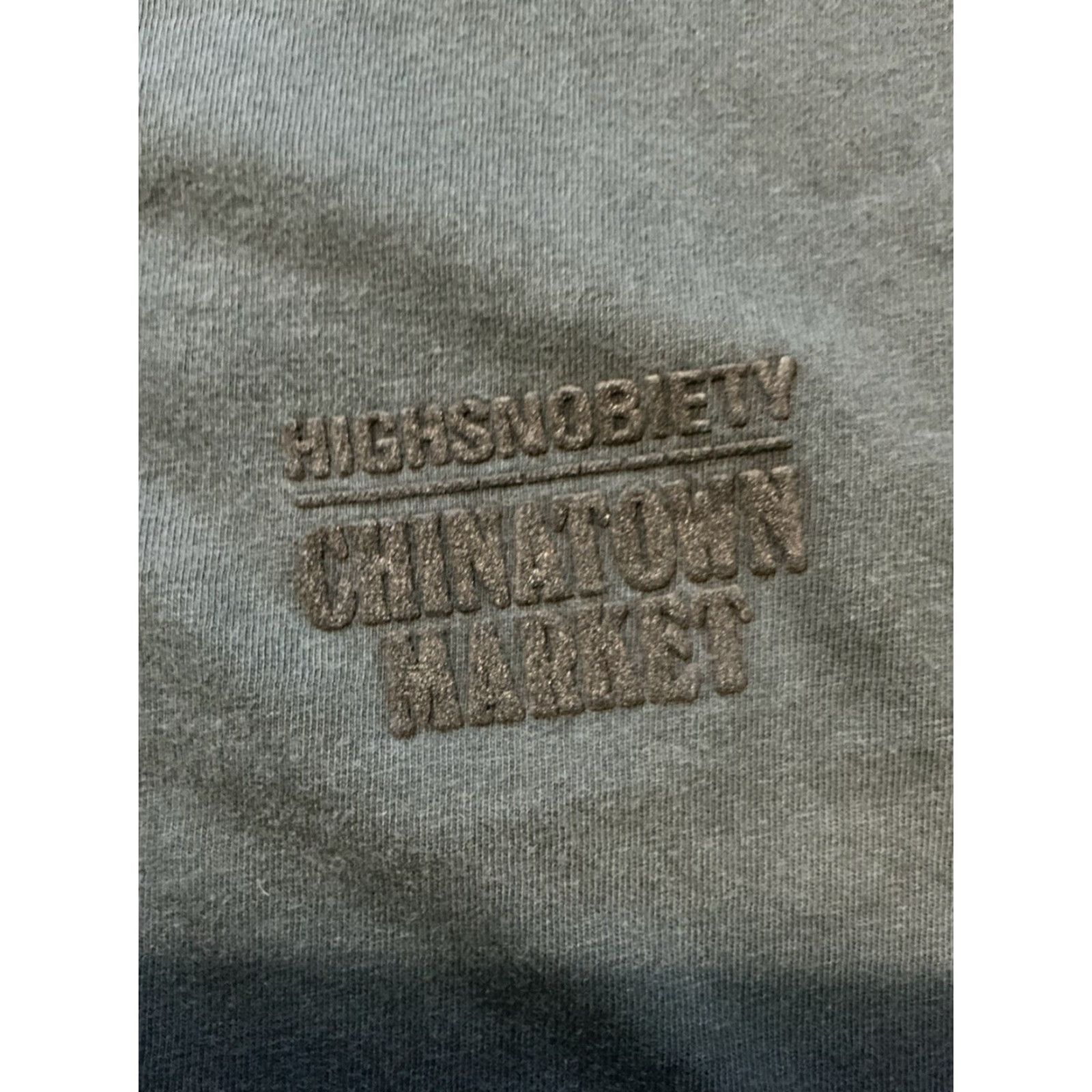 Vintage Highsnobiety X Chinatown Market T-Shirt Mens XL Black Designer Logos Graphic S/S Size US XL / EU 56 / 4 - 5 Thumbnail