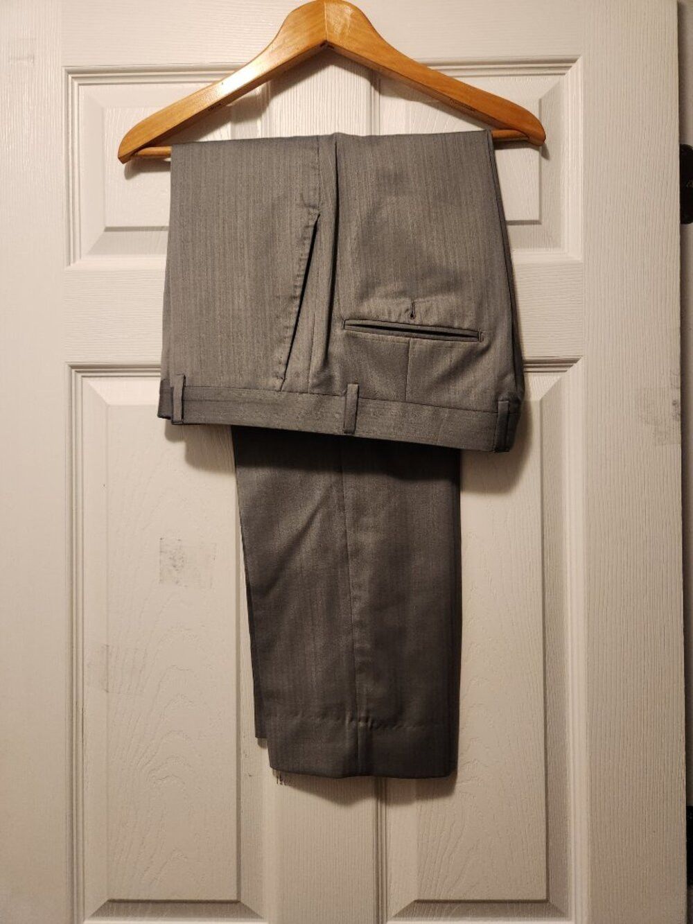 Ermenegildo Zegna ermenegildo Zegna men's 88%wool 12%silk suit 42R Size 42R - 7 Thumbnail