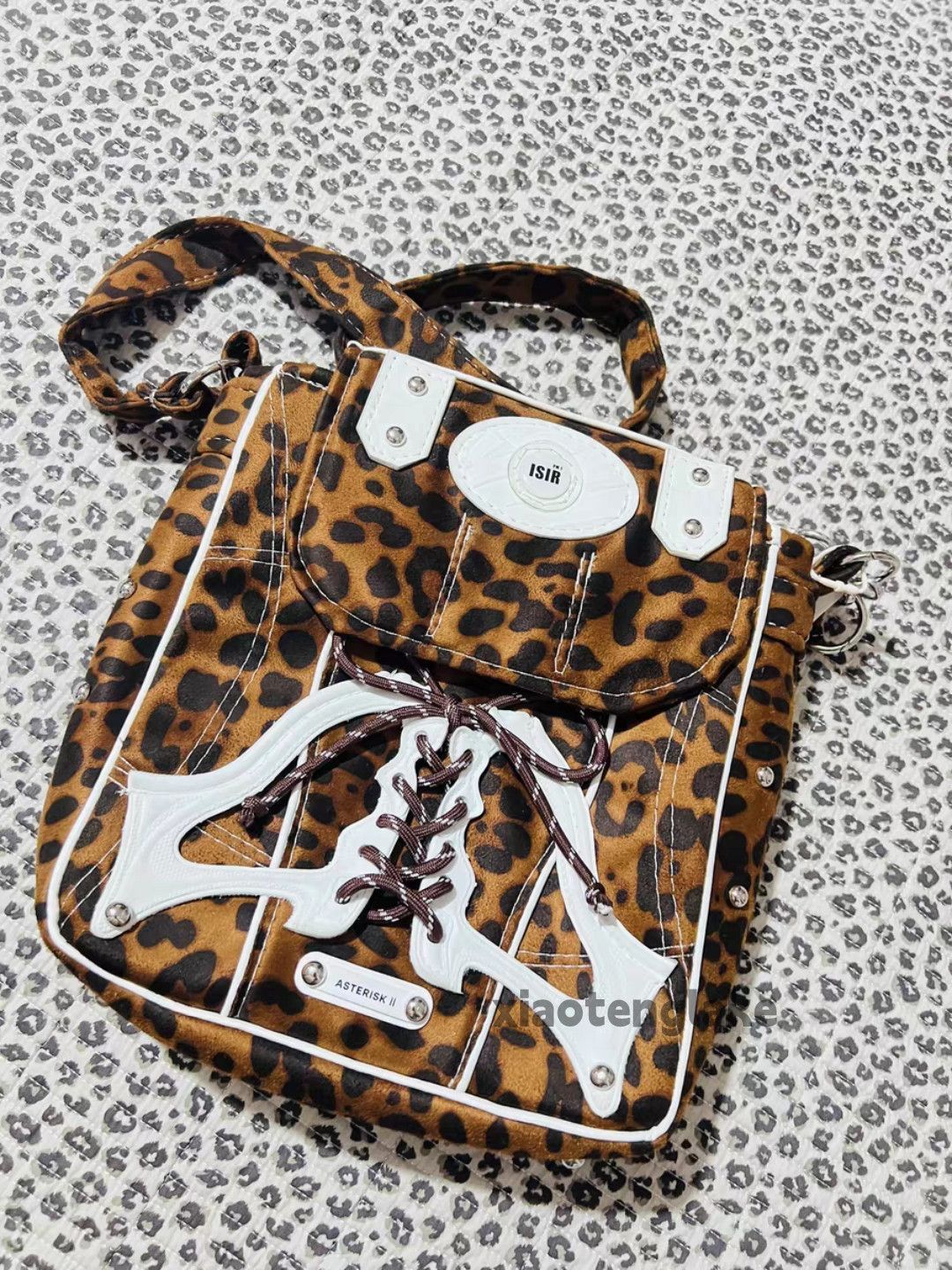 Designer Unisex outdoor utility punk pattern festival crossbody bag Size ONE SIZE - 5 Thumbnail