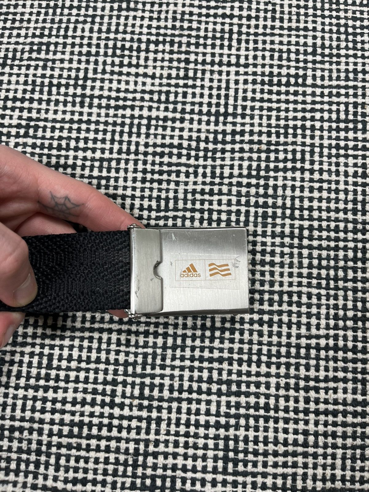 Adidas y2k Adidas Three stripes logo buckle belt uni size Size ONE SIZE - 3 Thumbnail