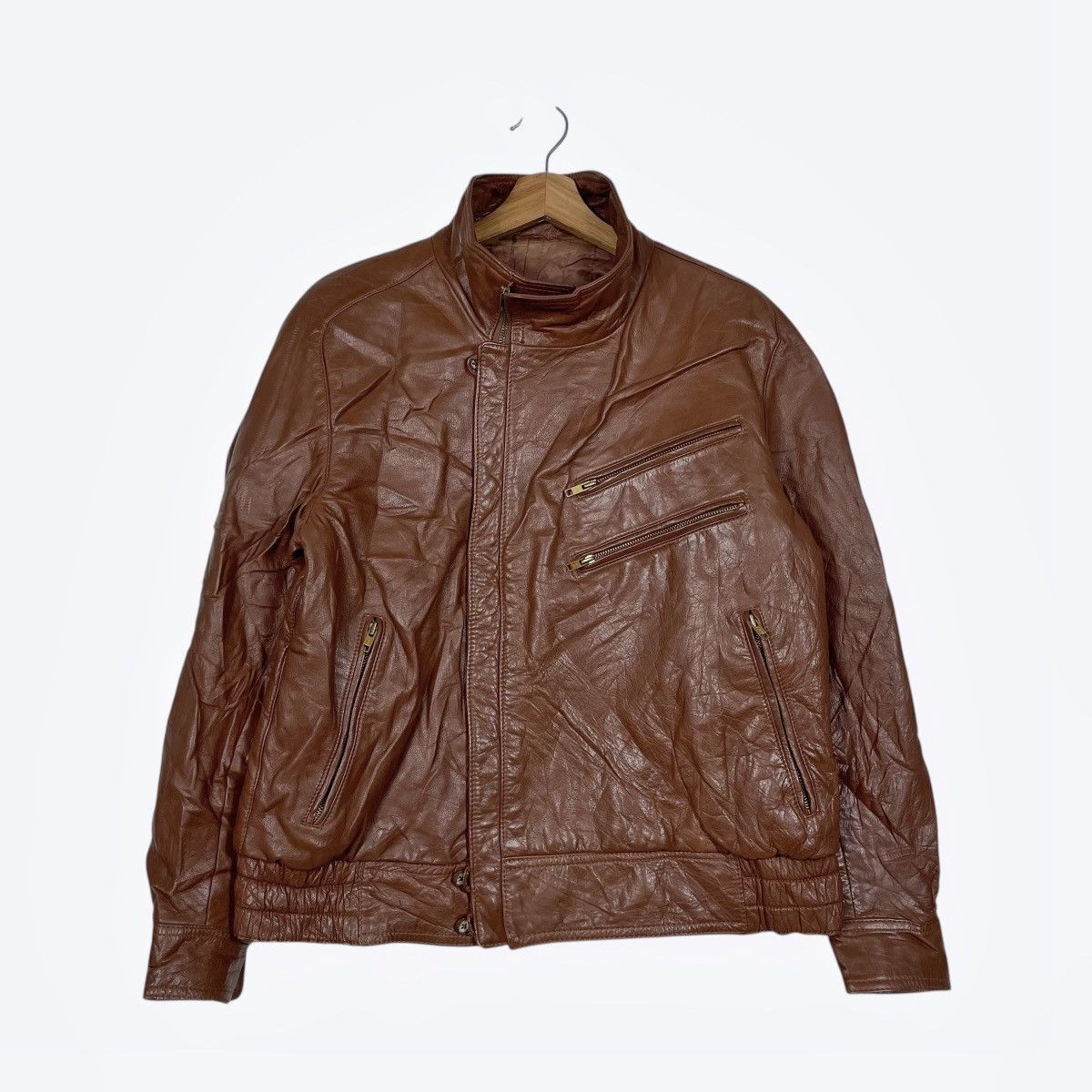 Other Varmura Biker Leather Jacket Size US M / EU 48-50 / 2 - 1 Thumbnail