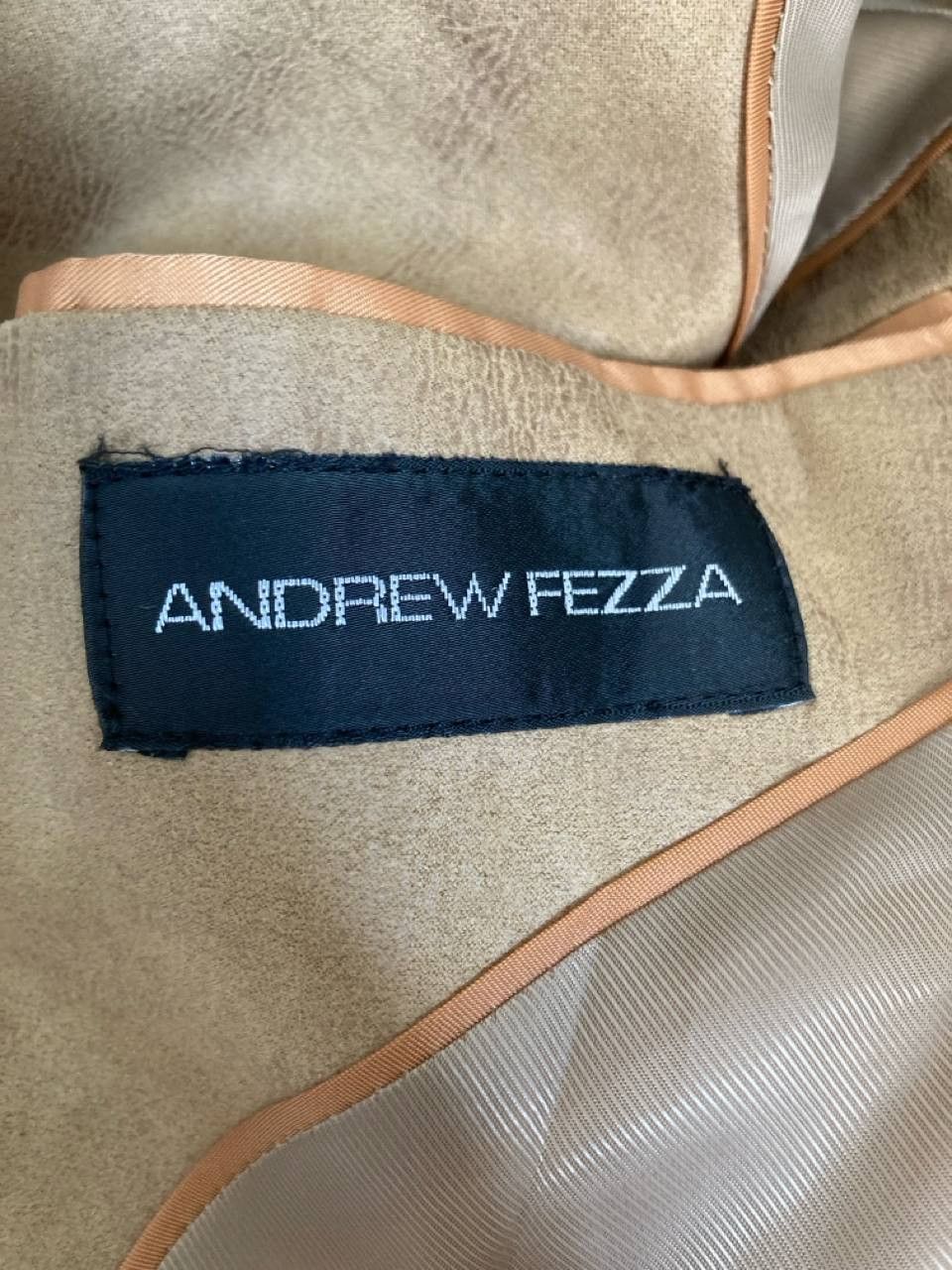 Andrew Fezza Vintage Andrew Fezza Microsuede Blazer Size 40S - 10 Thumbnail
